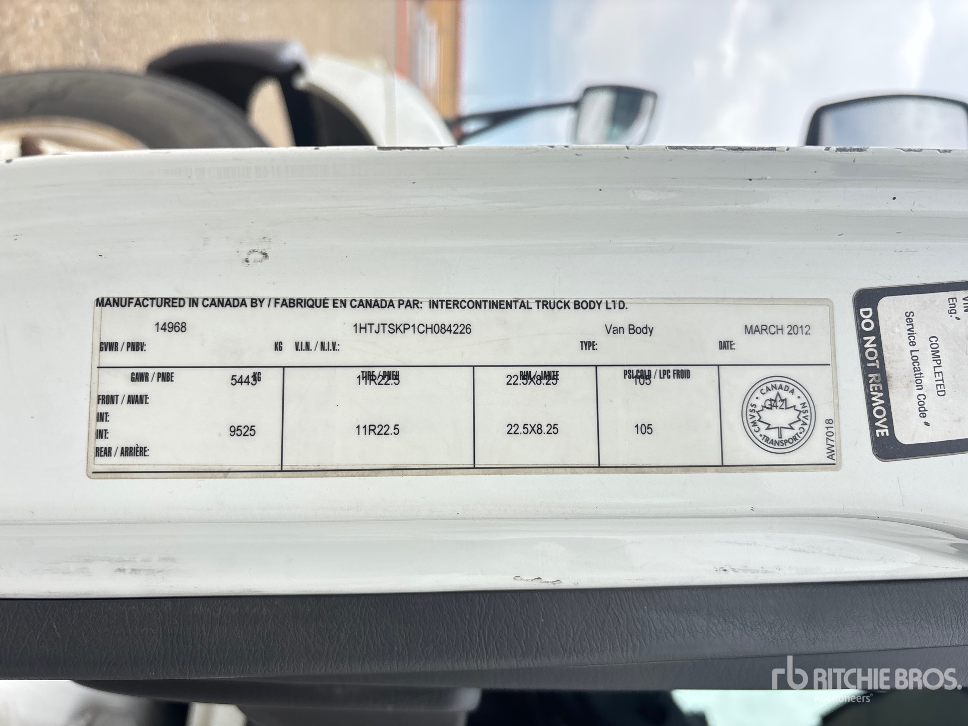 2012 International DuraStar 4300