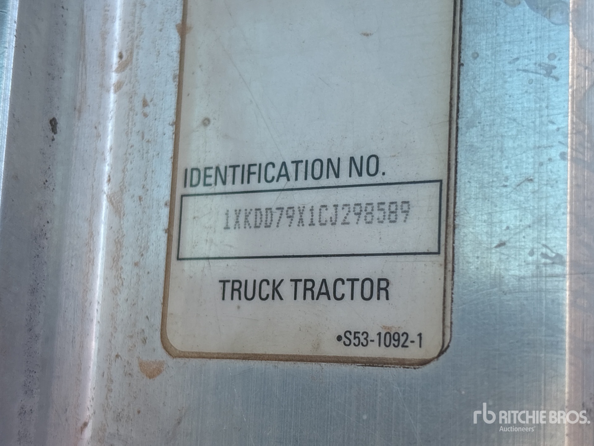 2012 Kenworth T800