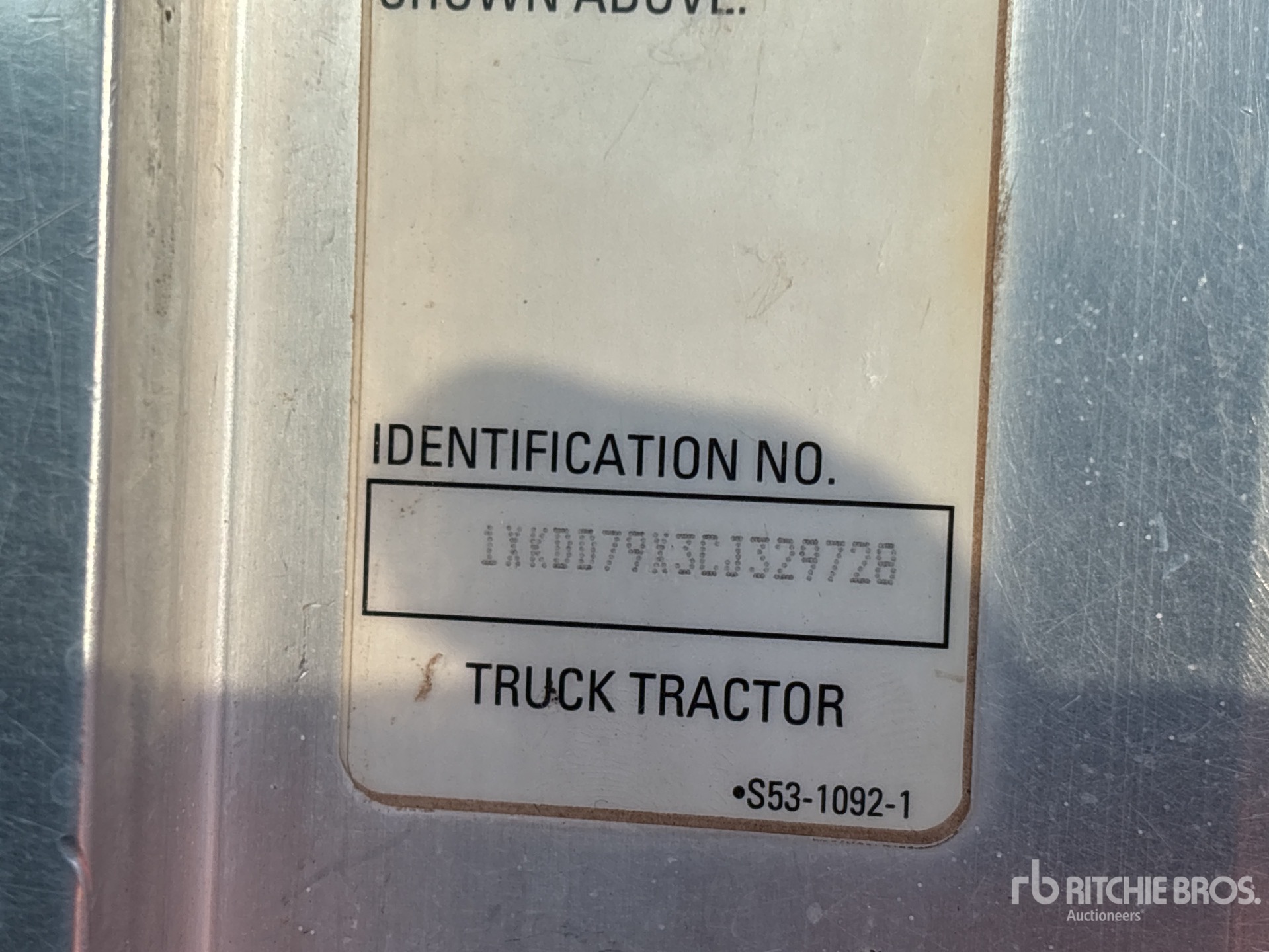 2012 Kenworth T800