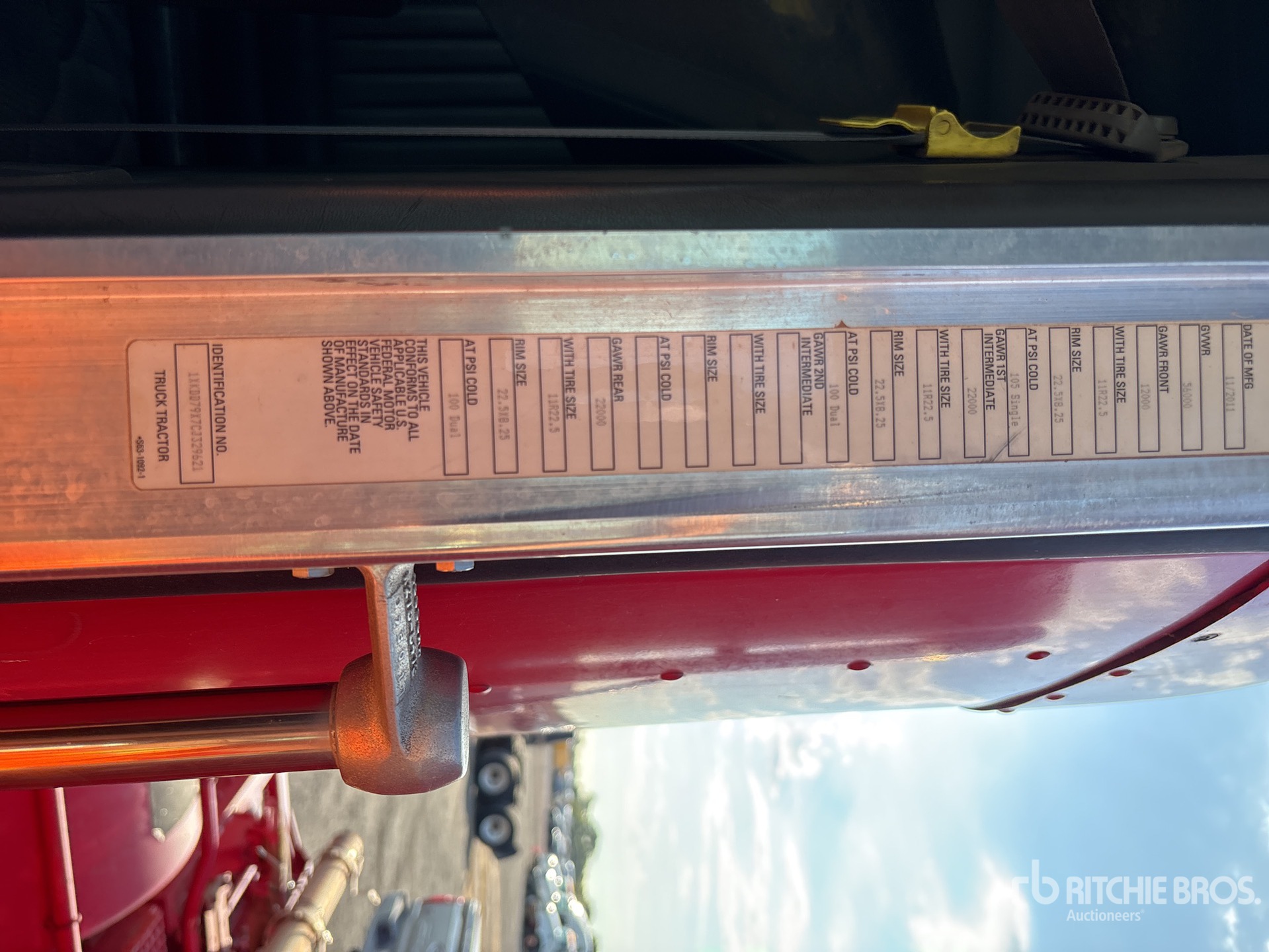 2012 Kenworth T800