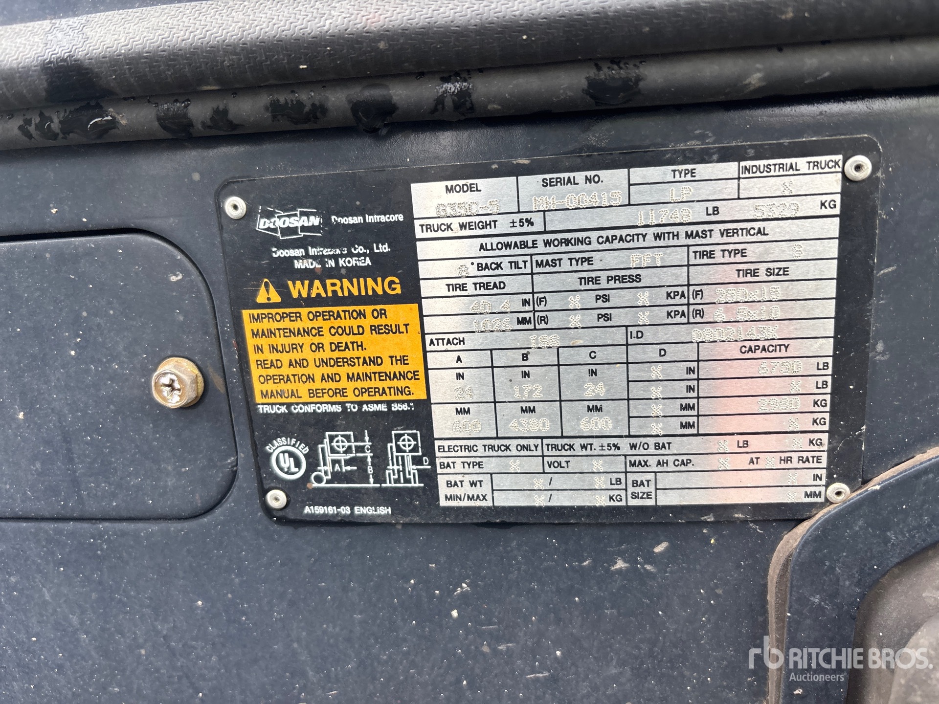 Doosan G55-5