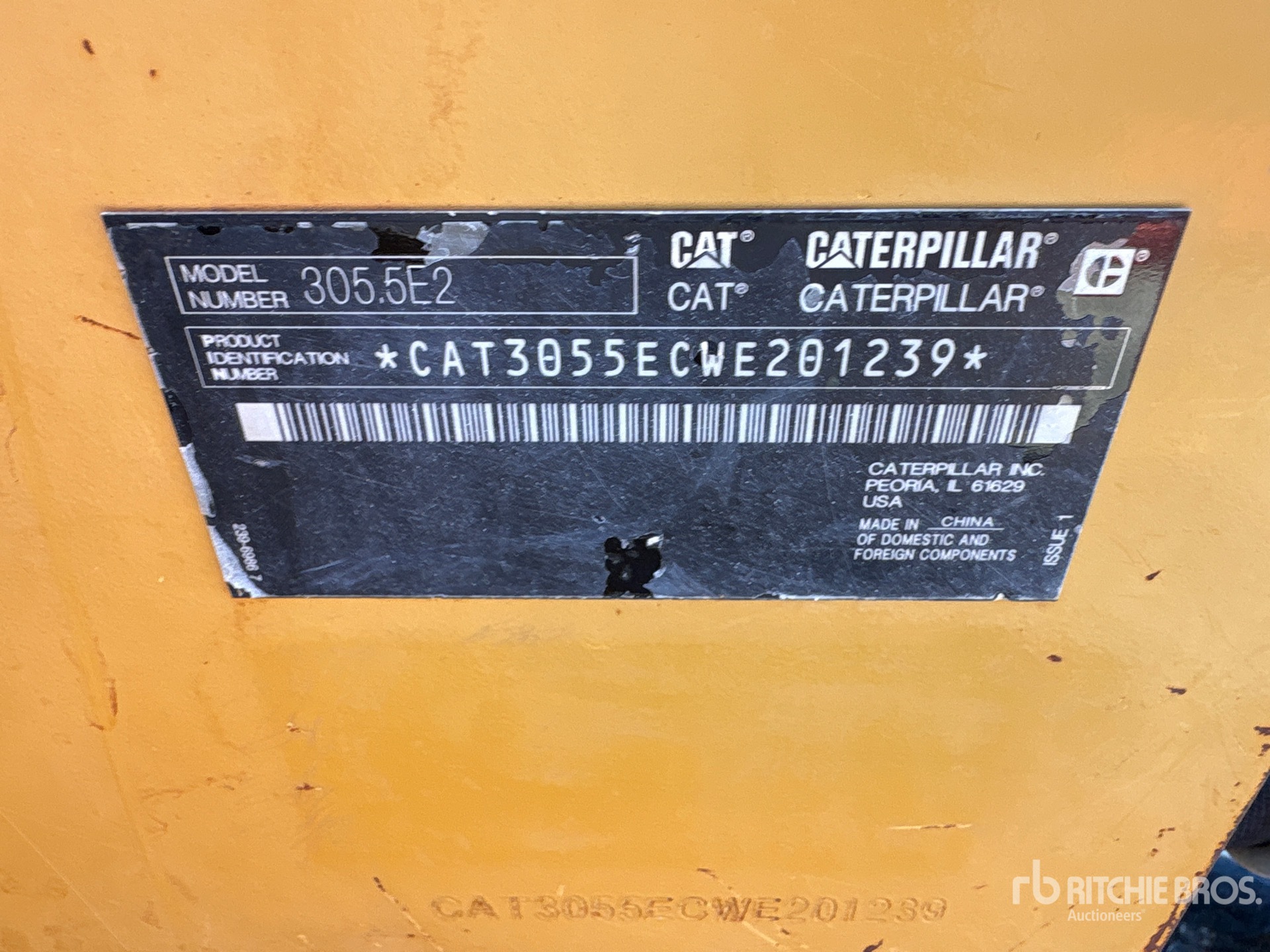 2016 Caterpillar 305.5E2