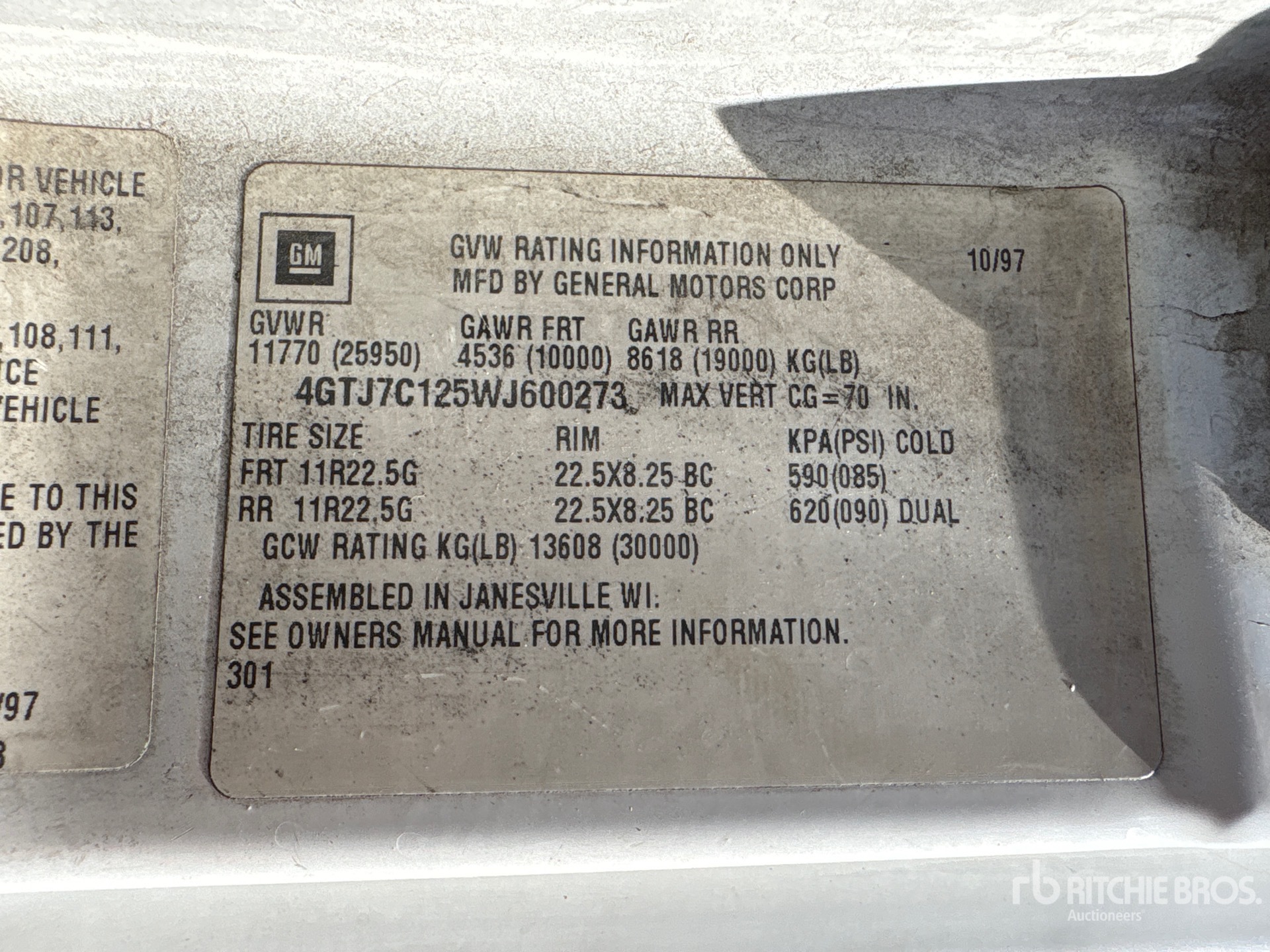 1998 Isuzu FTR
