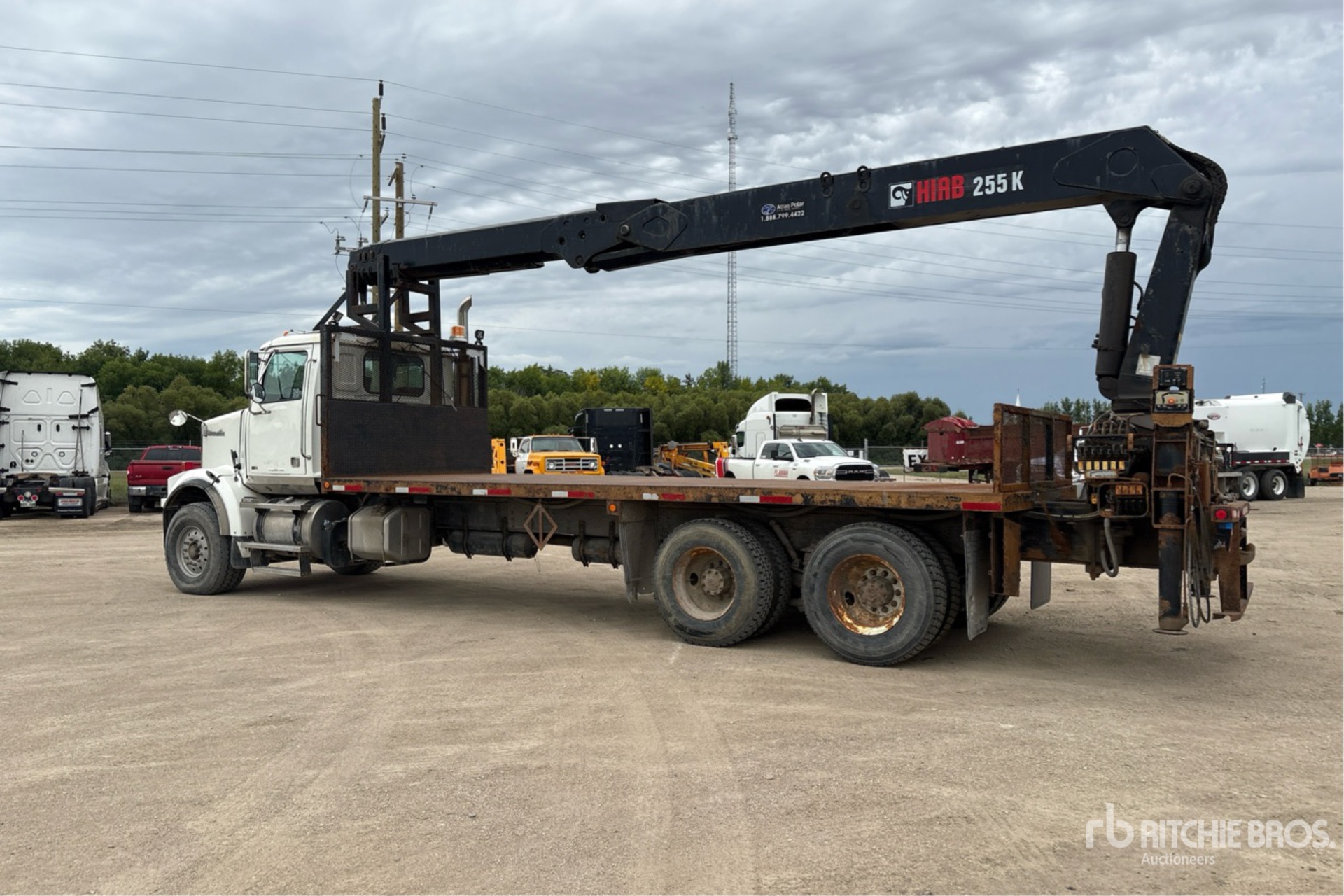 2012 Western Star HIAB 255K 5940 LB STRAIGHT BOOM ...