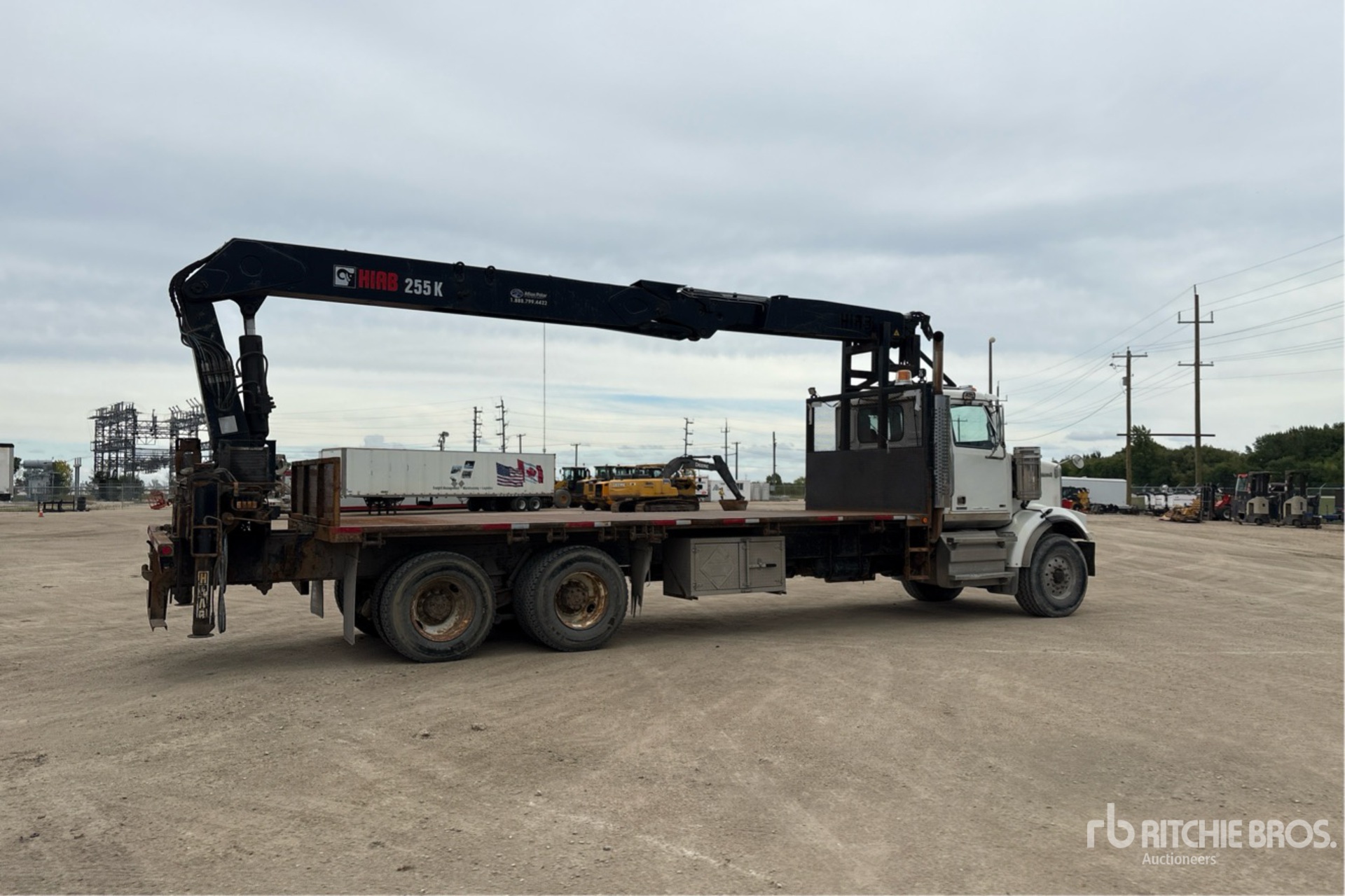 2012 Western Star HIAB 255K 5940 LB STRAIGHT BOOM ...