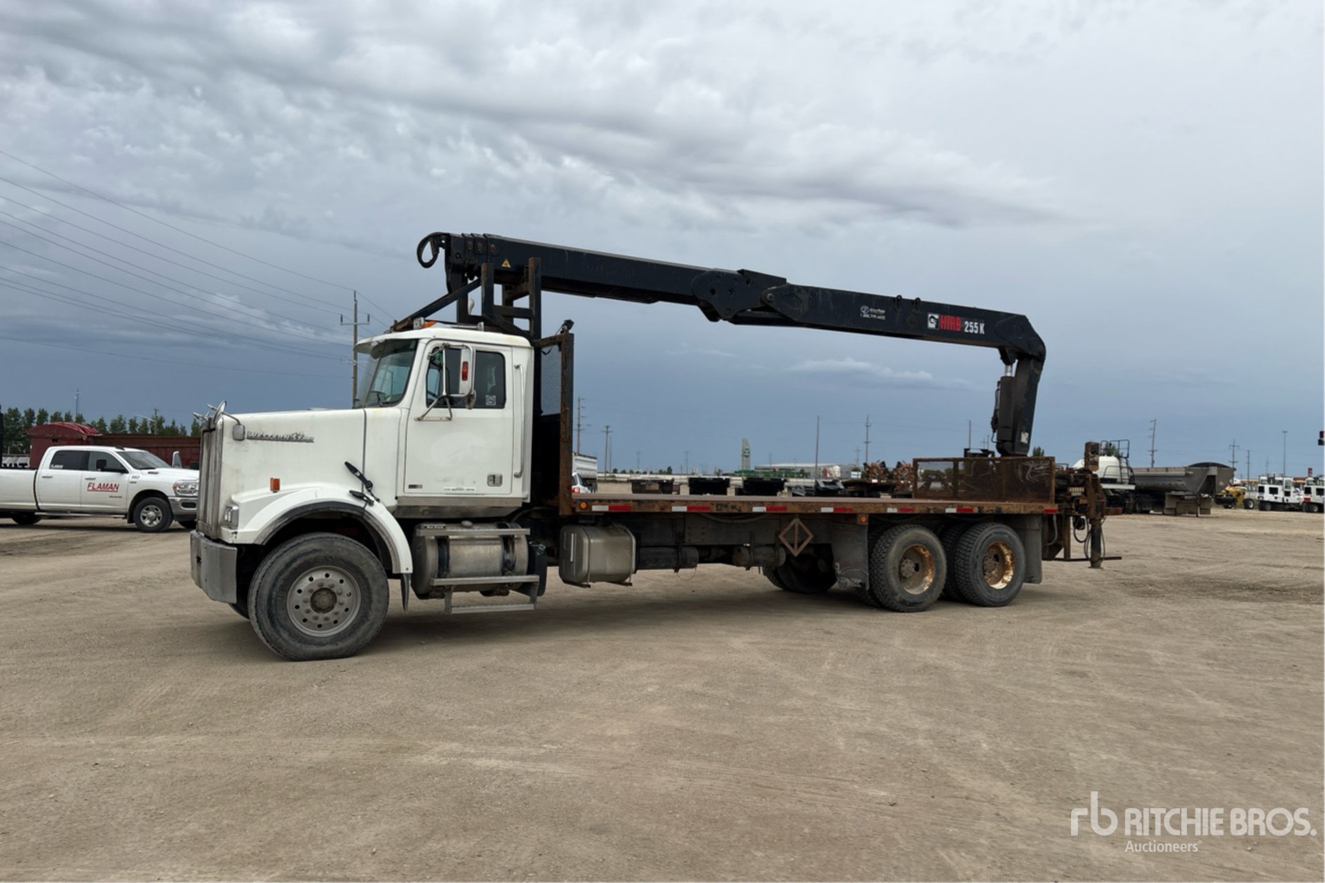 2012 Western Star HIAB 255K 5940 LB STRAIGHT BOOM ...
