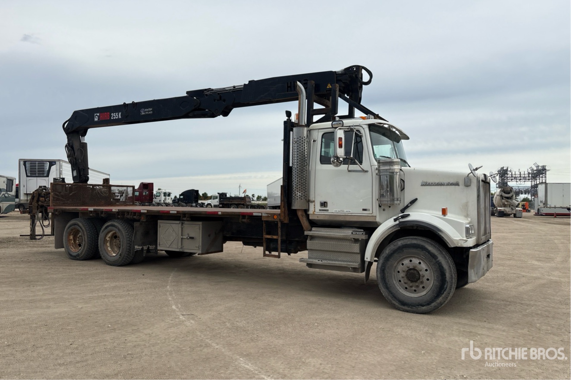 2012 Western Star HIAB 255K 5940 LB STRAIGHT BOOM ...