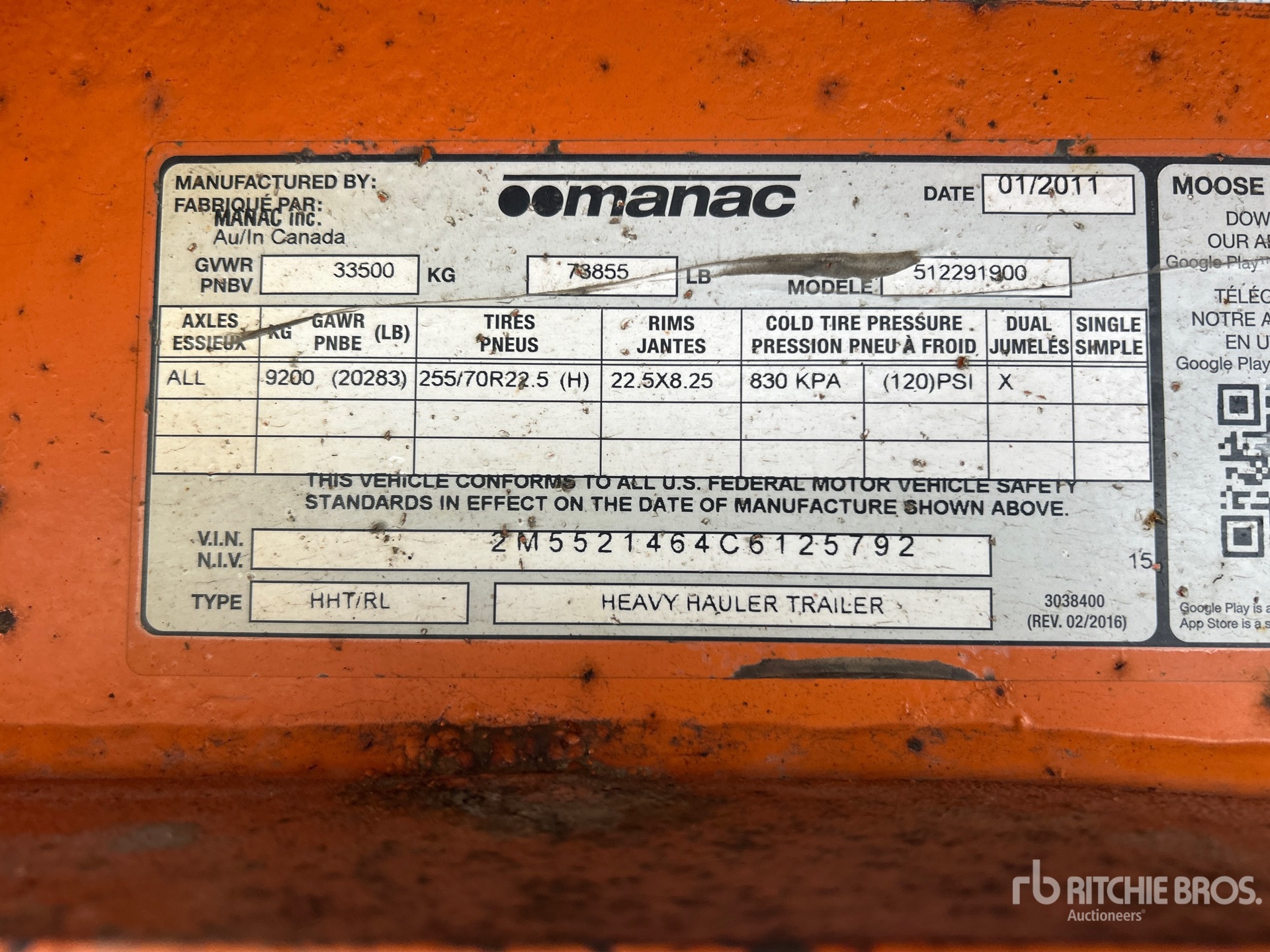 2012 Manac 51229