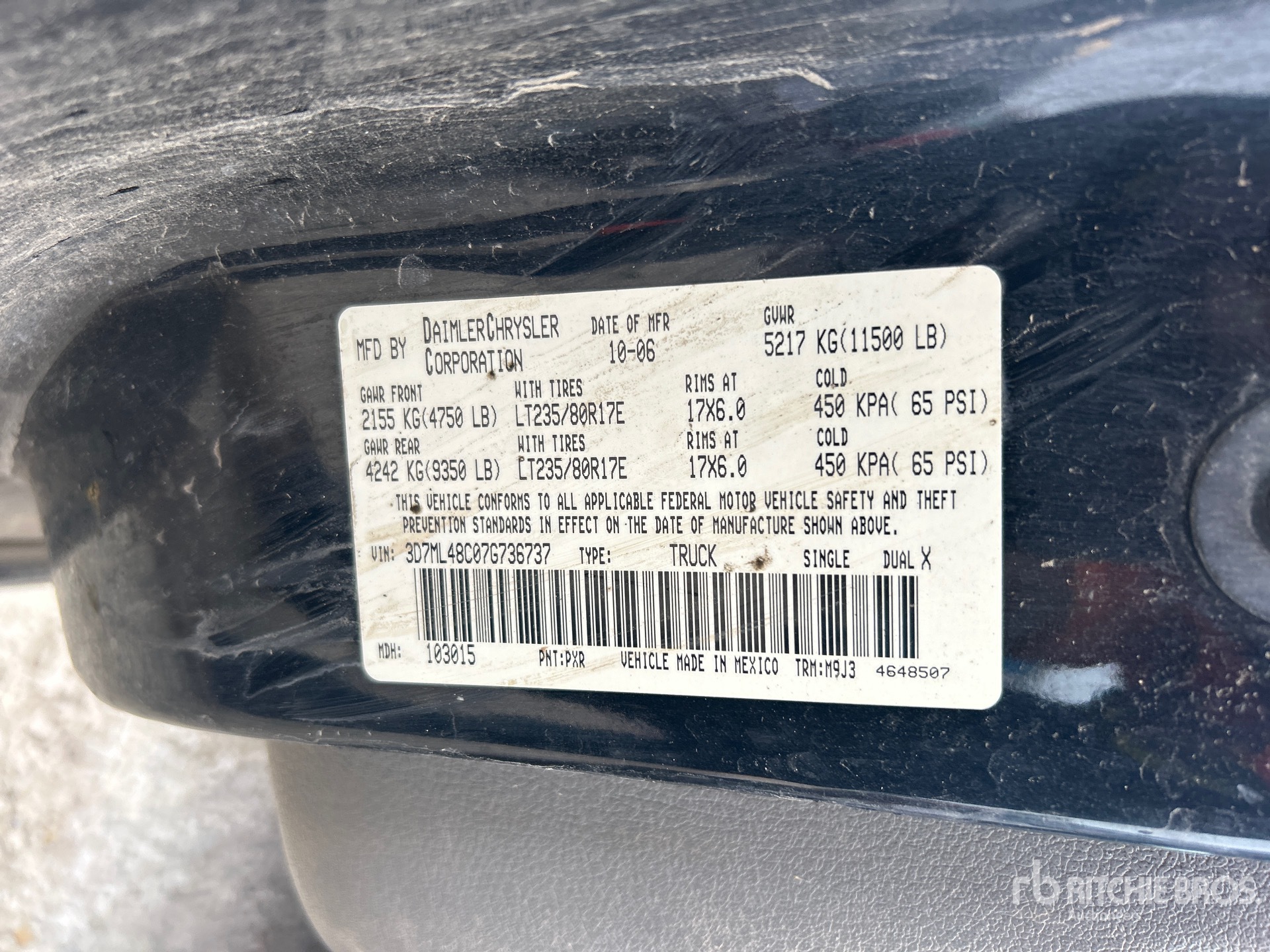 2007 Dodge RAM 3500
