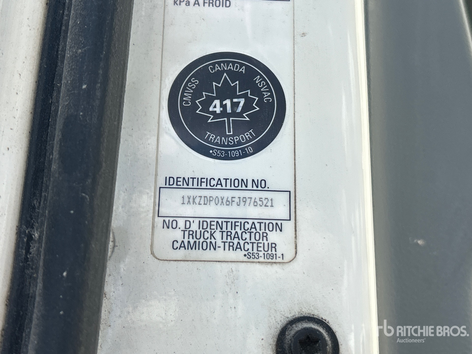2015 Kenworth T880