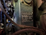 Engine with Emission Label
