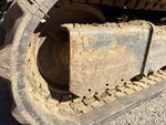 Undercarriage with Left Track Tensioner