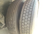 Underbody with Left Rear Drive Tires