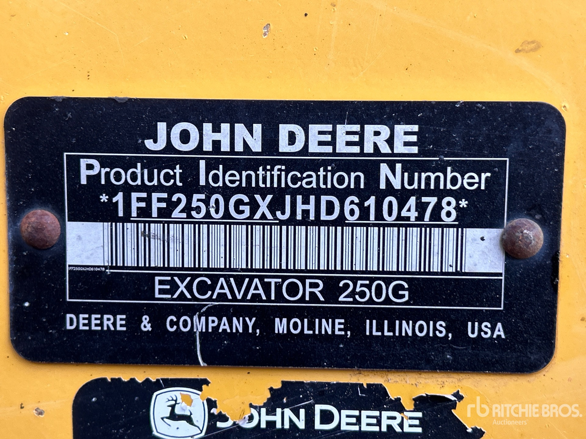 2017 John Deere 250G LC
