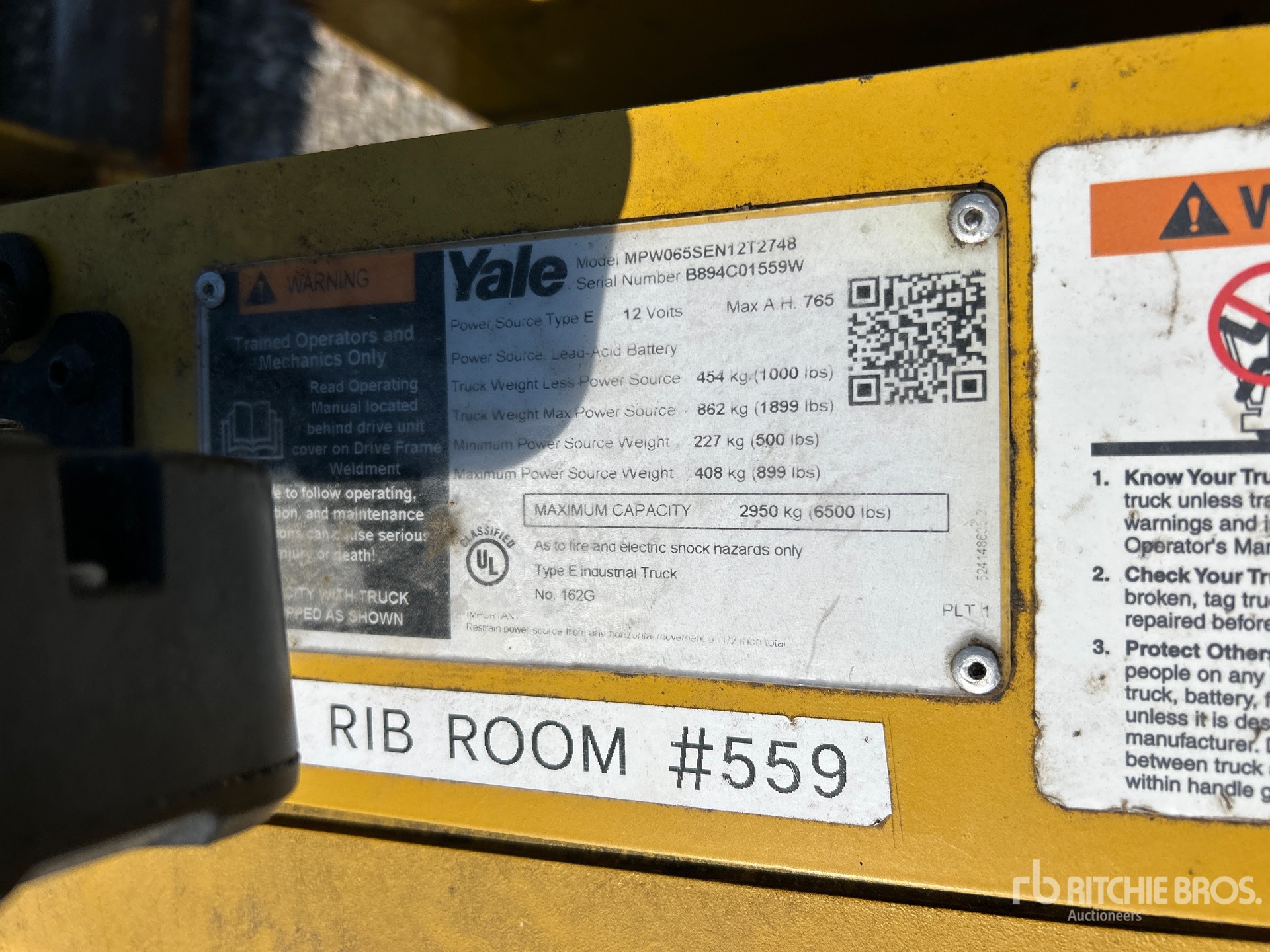 2022 Yale MPW065SEN12T274