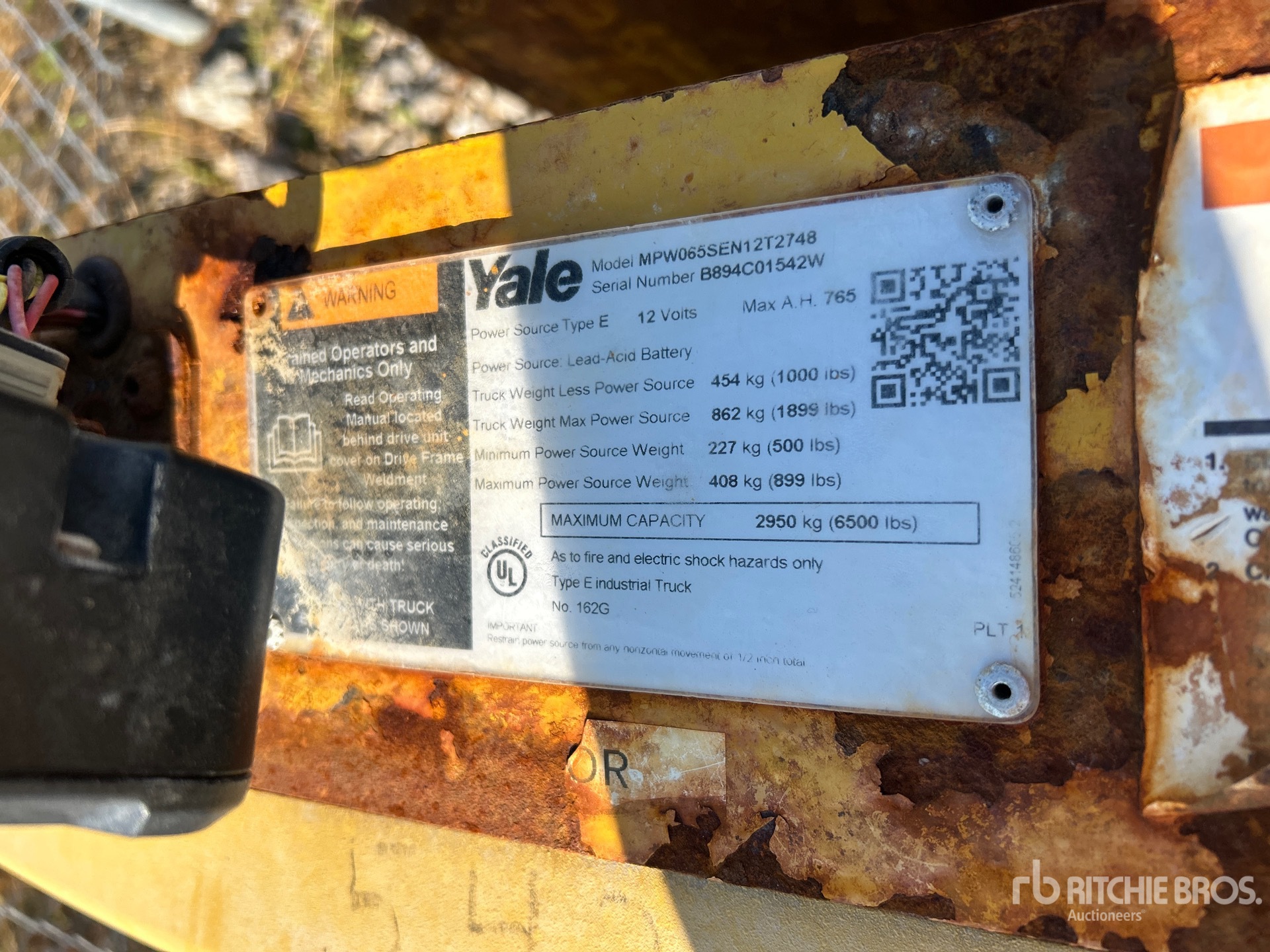 2022 Yale MPW065SEN12T274