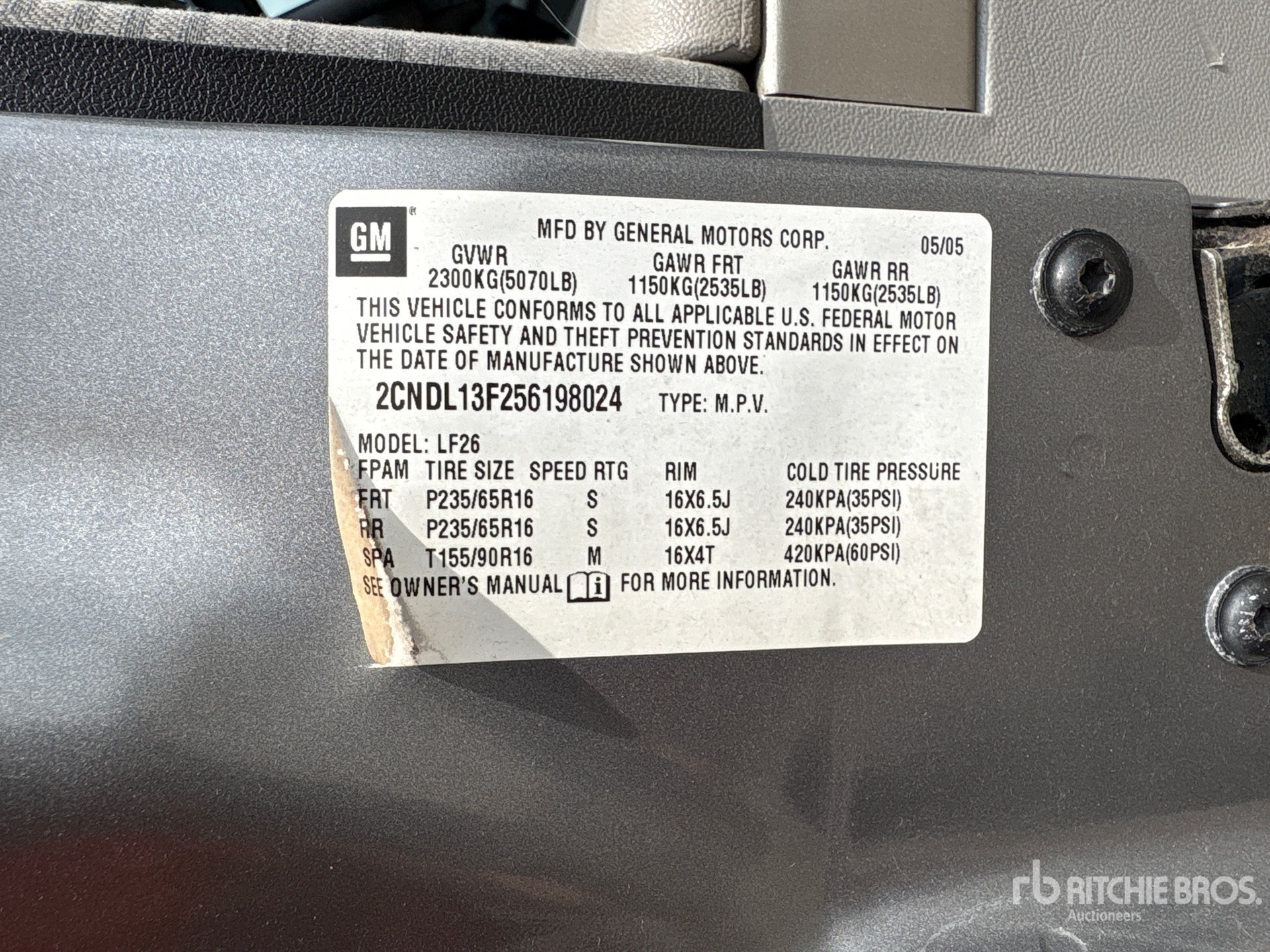 2005 Chevrolet EQUINOX