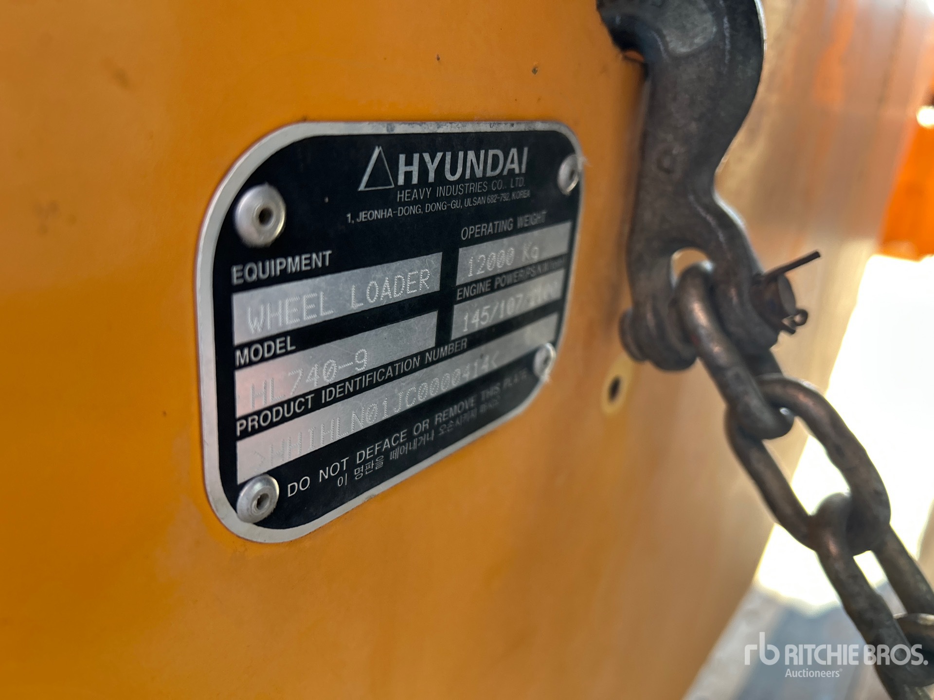 2012 Hyundai HL740-9