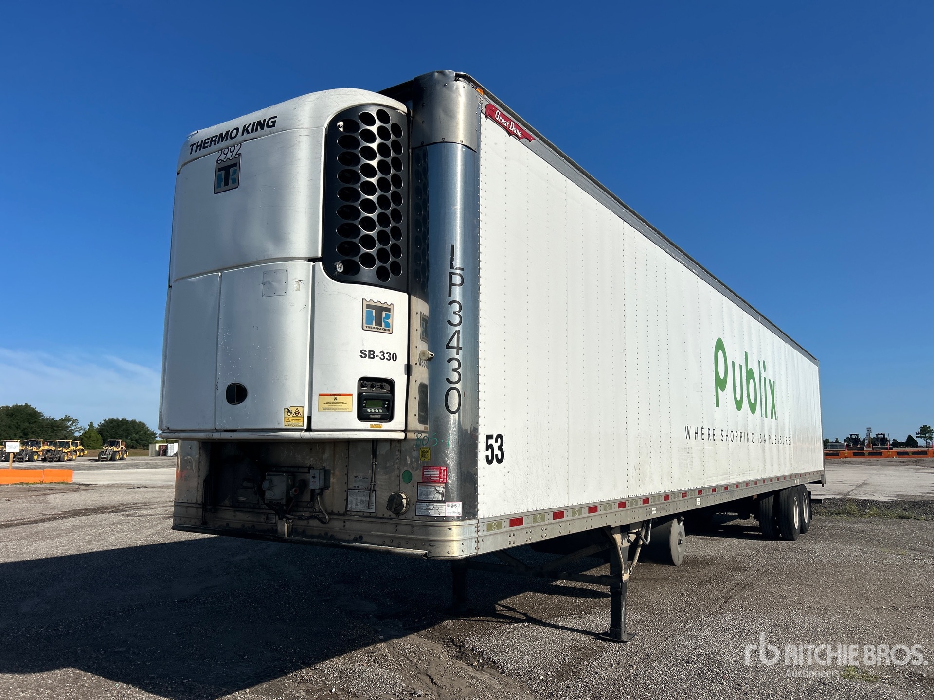 2012 Great Dane 53 FT X 102 IN T/A