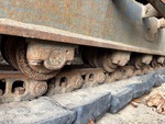 Undercarriage with Left Track Rollers