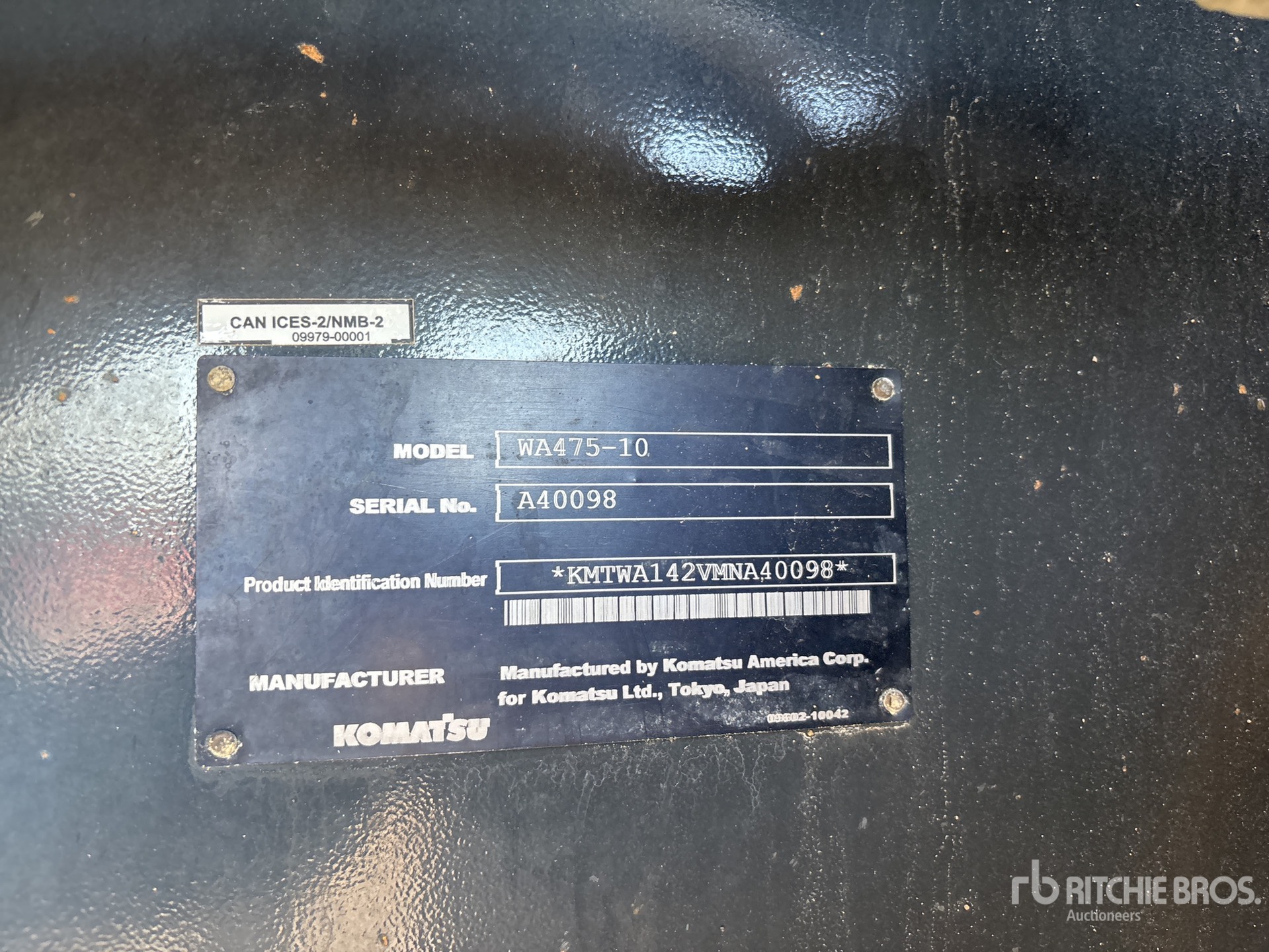 2022 Komatsu WA475-10