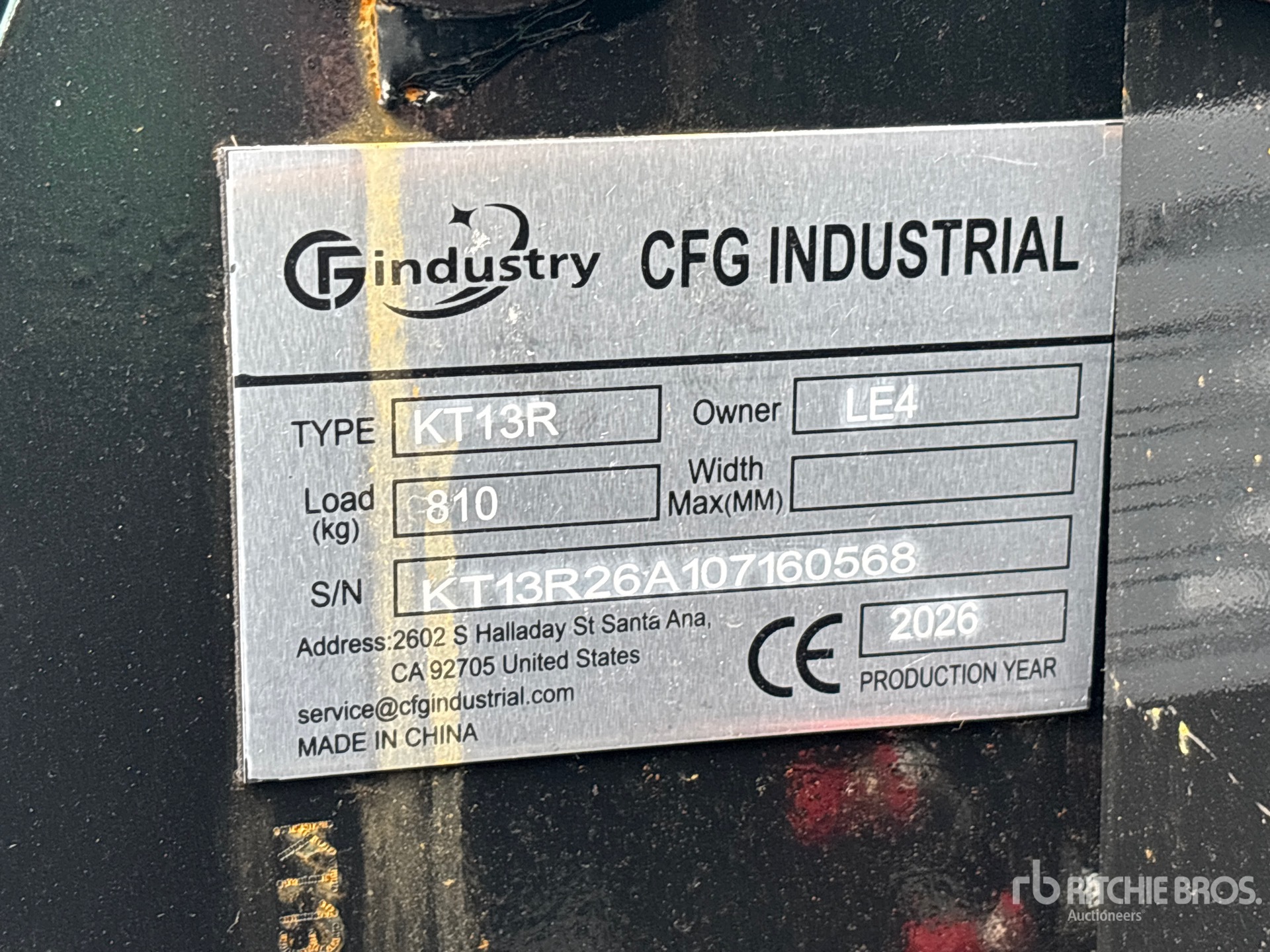 2026 CFG KT13R