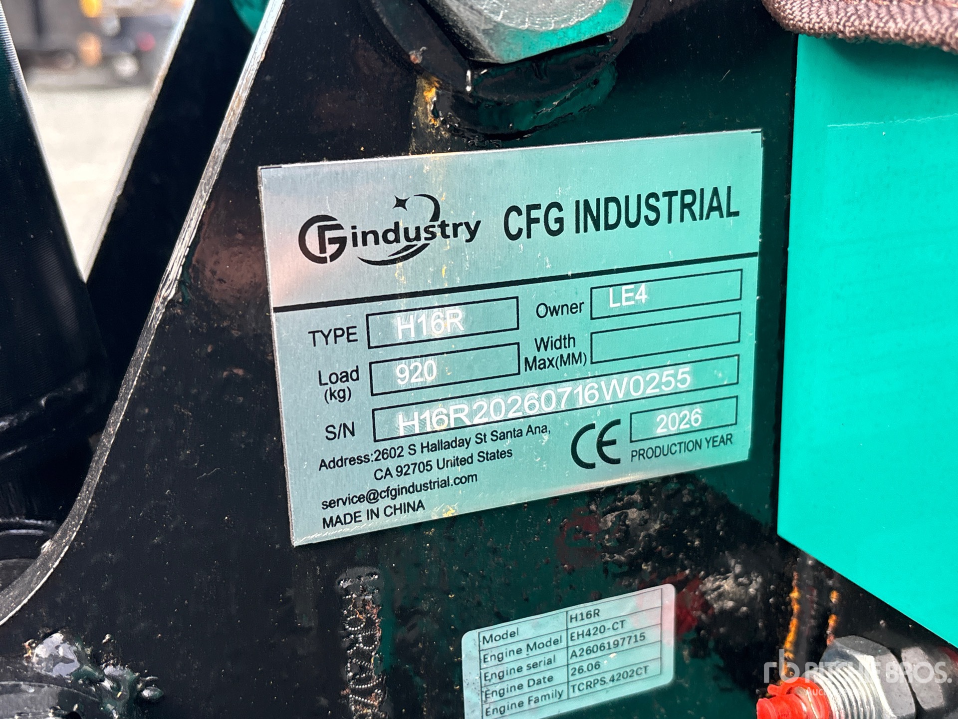 2026 CFG H16R