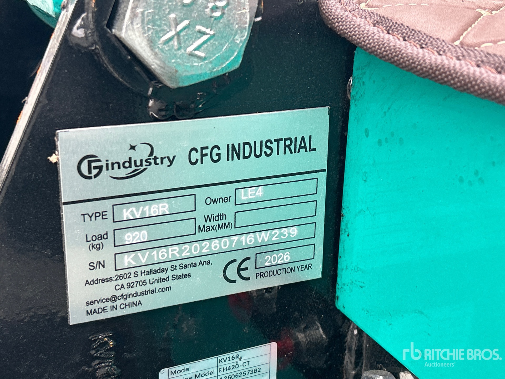 2026 CFG KV16R