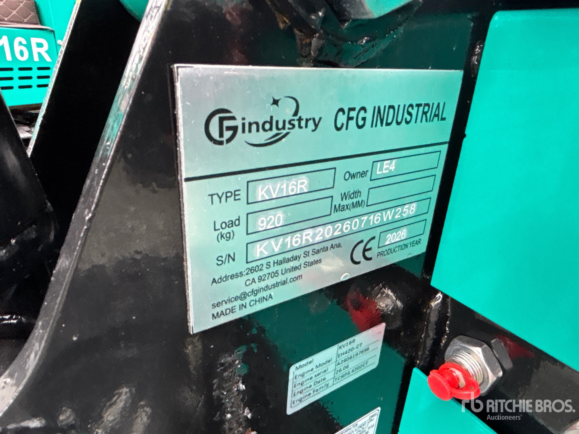 2026 CFG KV16R
