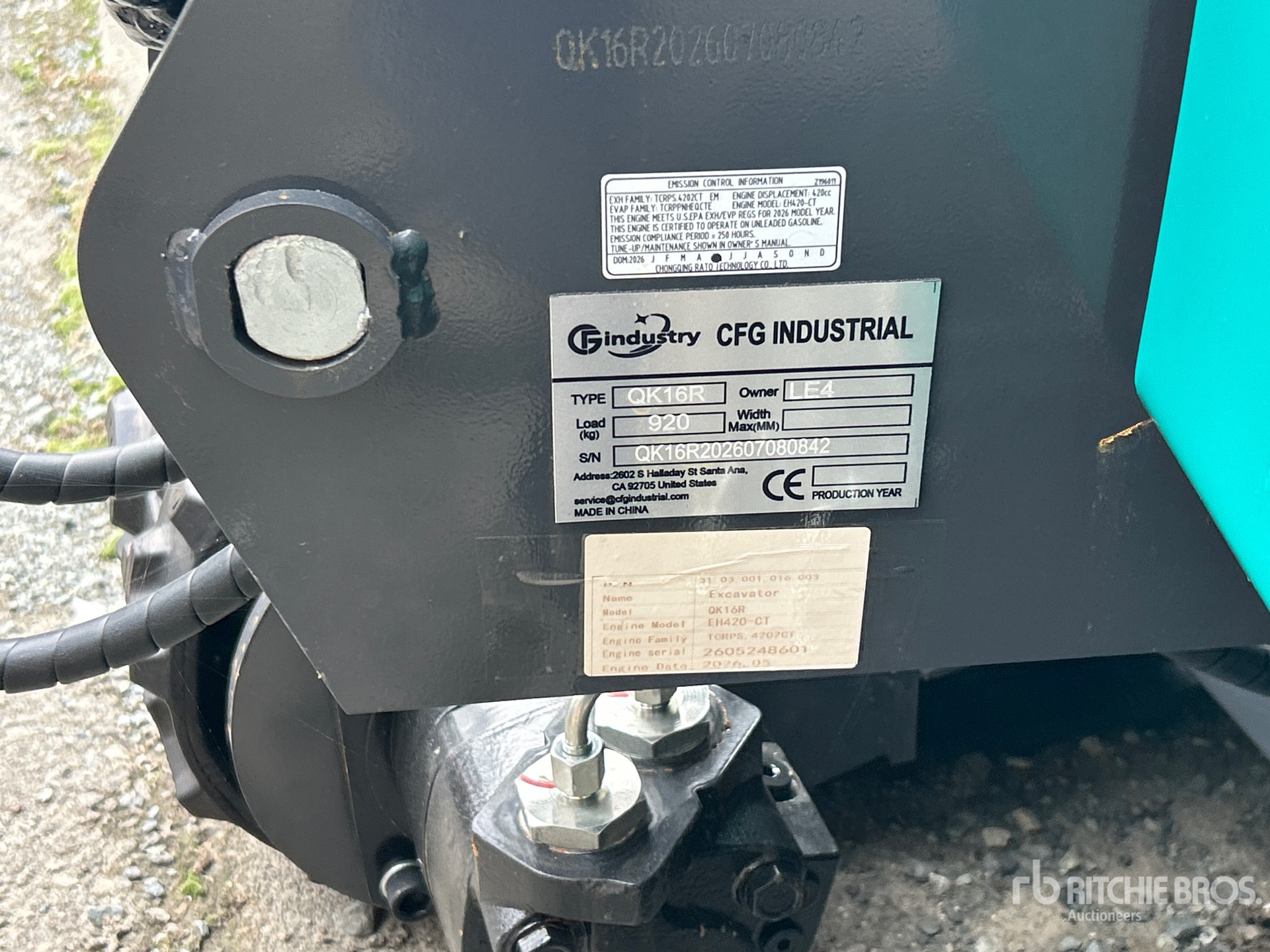 2026 CFG QK16R