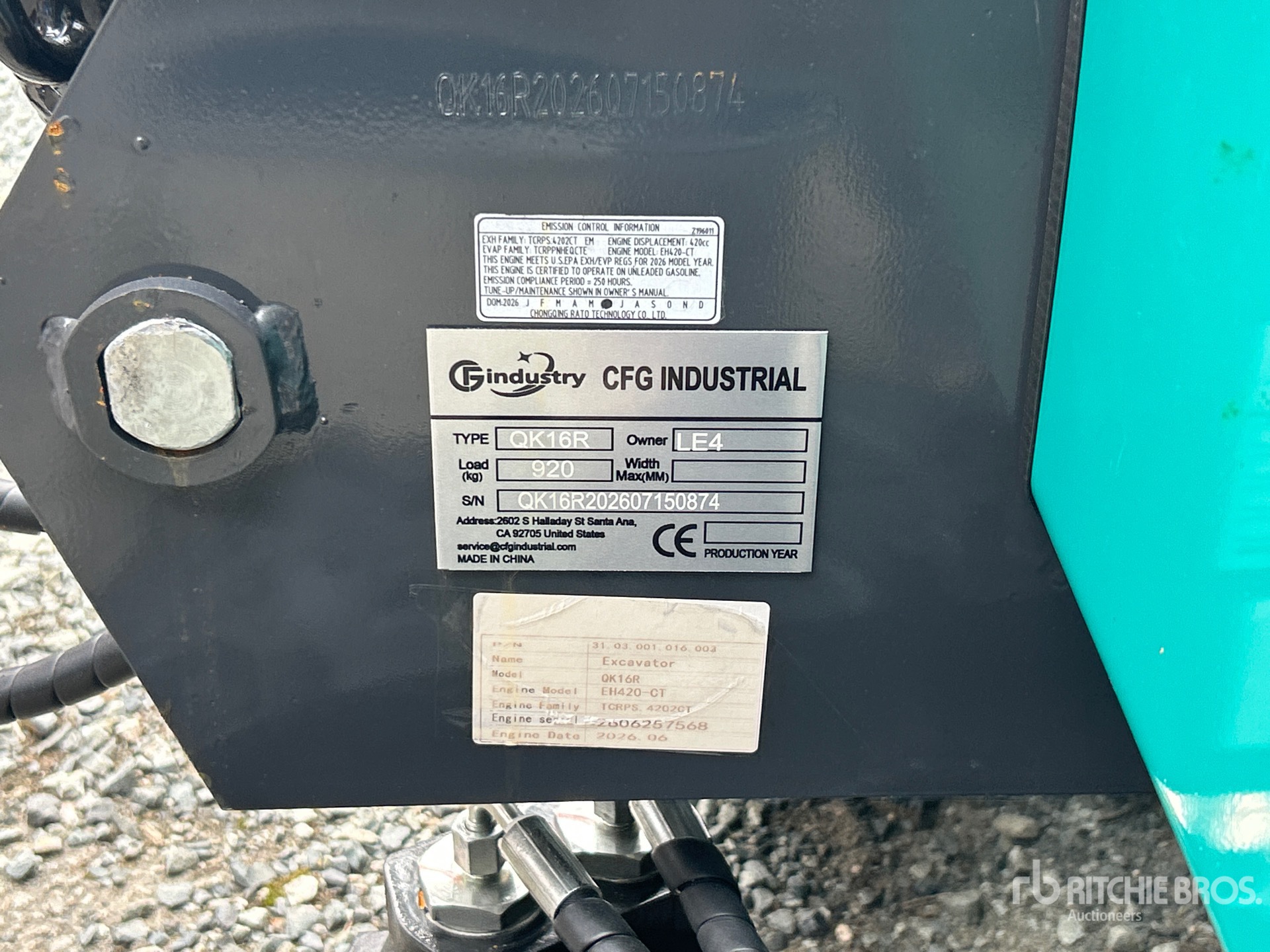2026 CFG QK16R