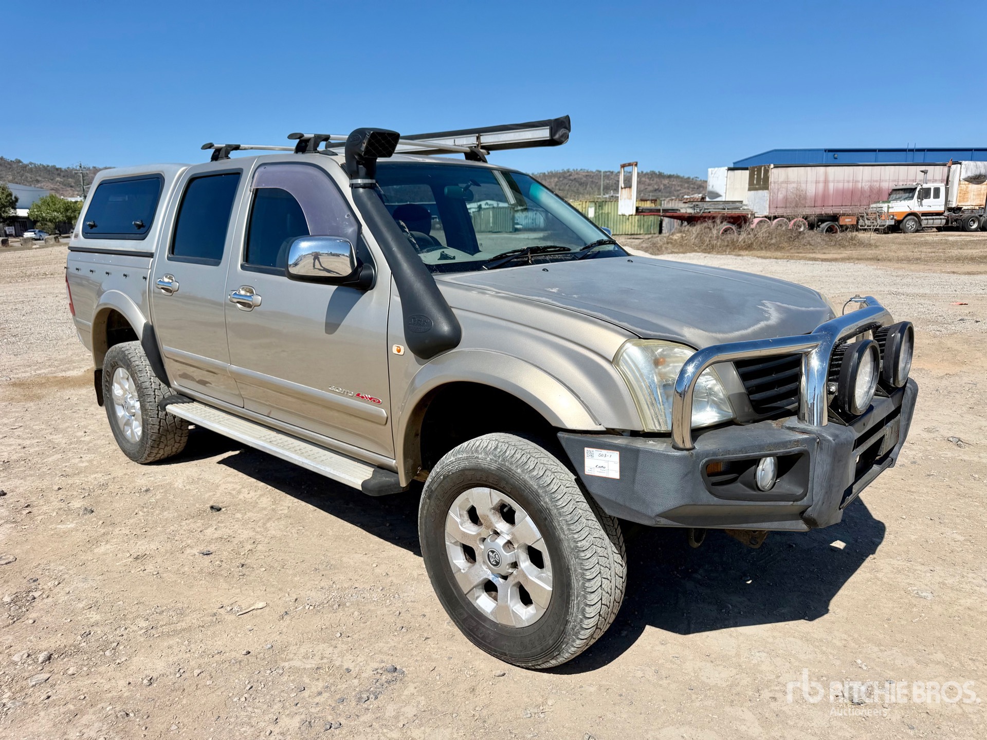 General Appearance with Picture, Left Front Corner
