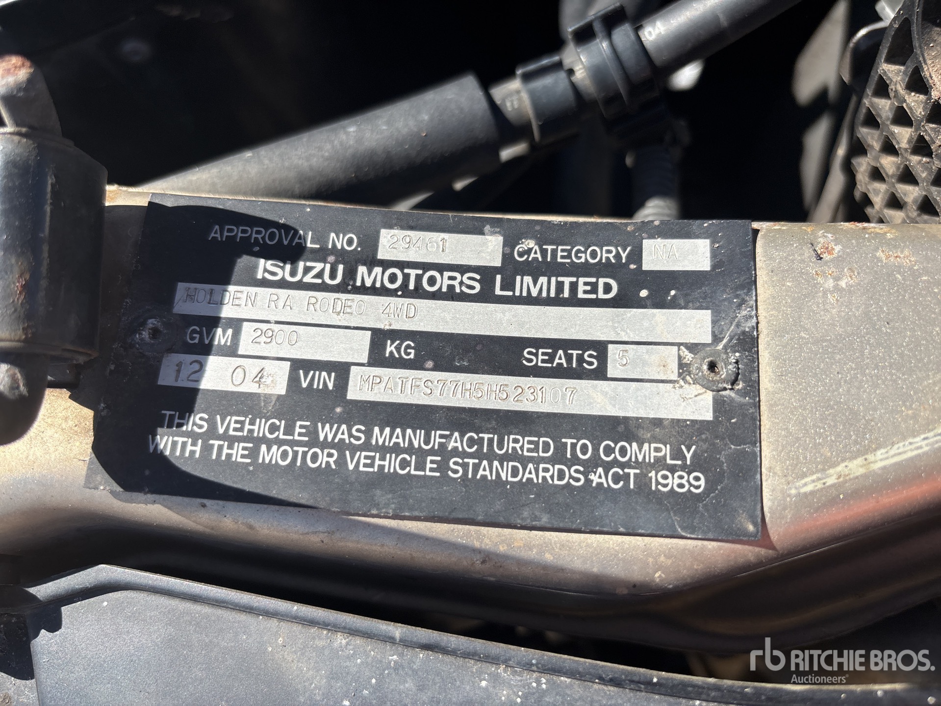 2004 Holden RODEO
