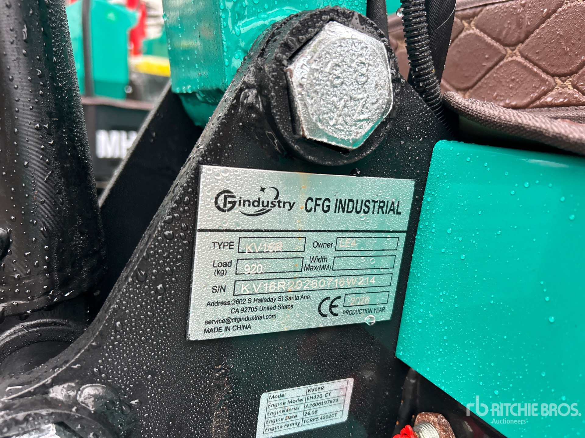 2026 CFG KV16R
