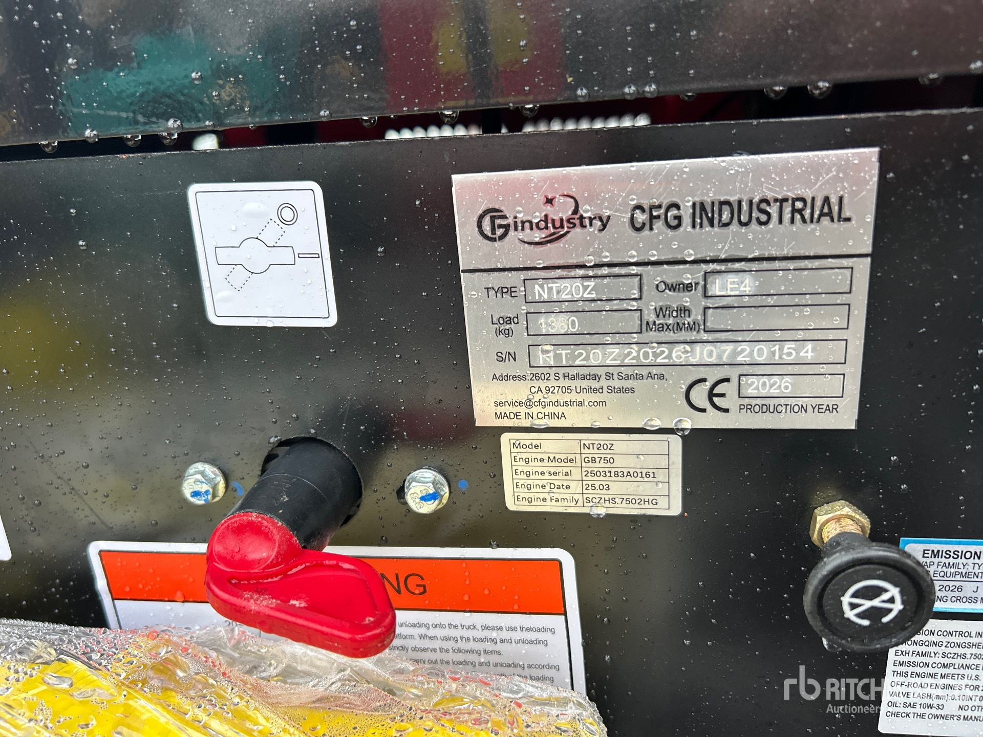 2026 CFG NT20Z