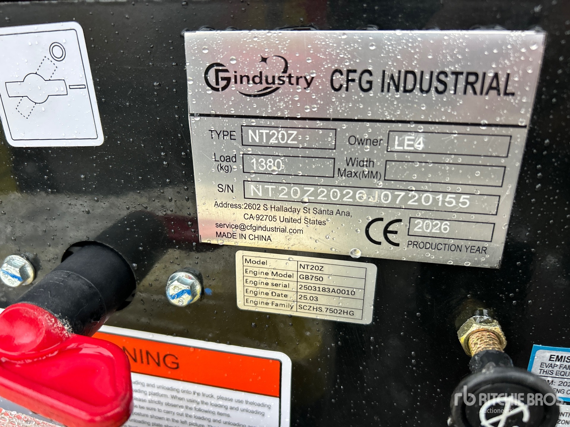 2026 CFG NT20Z