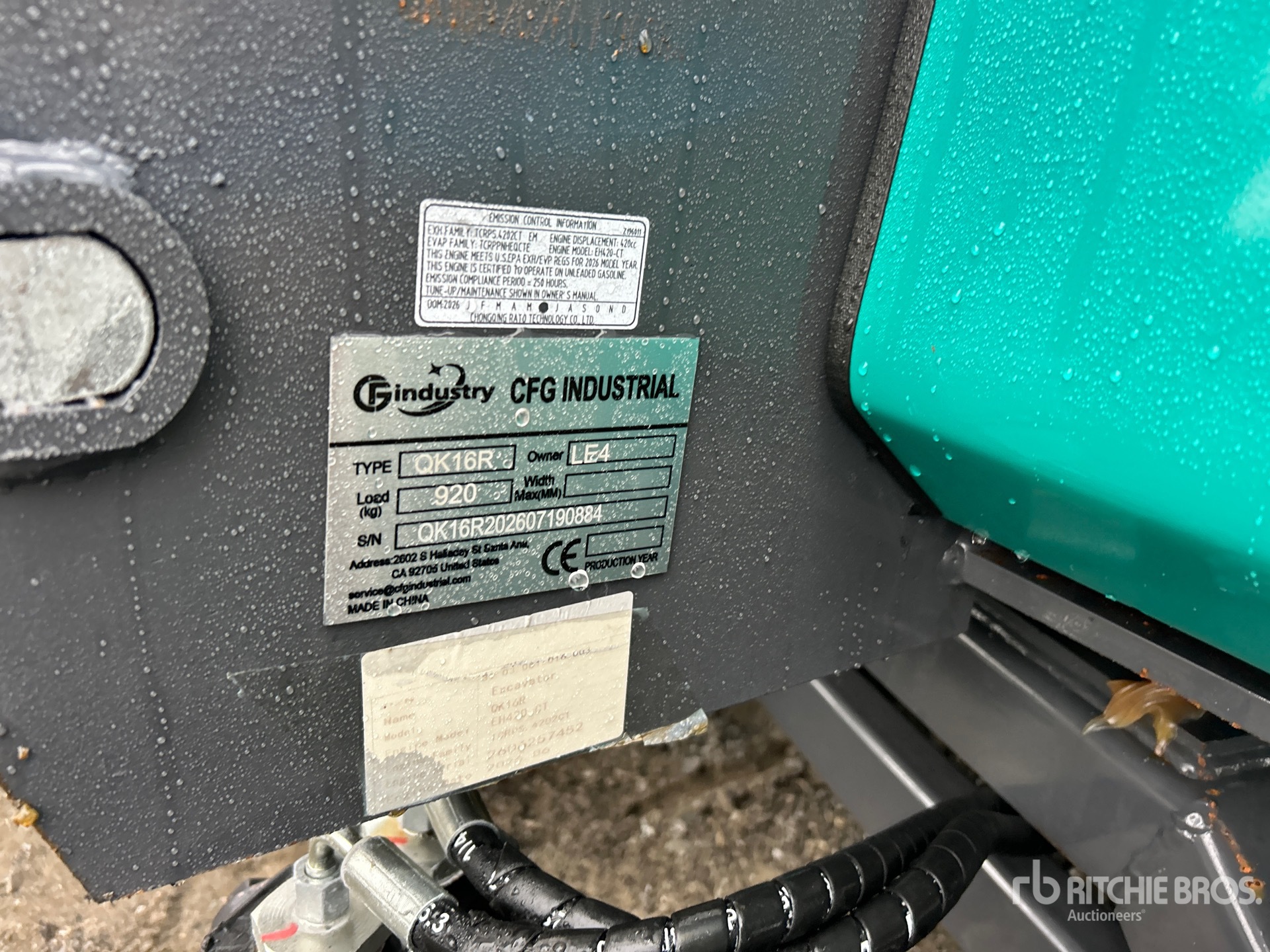 2026 CFG QK16R