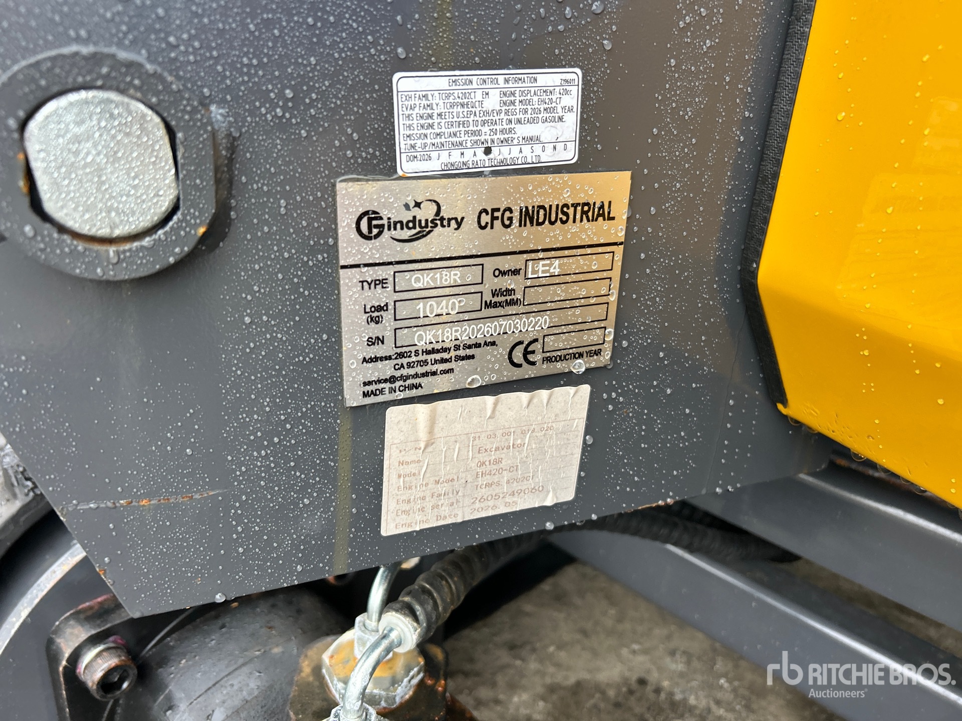 2026 CFG QK18R