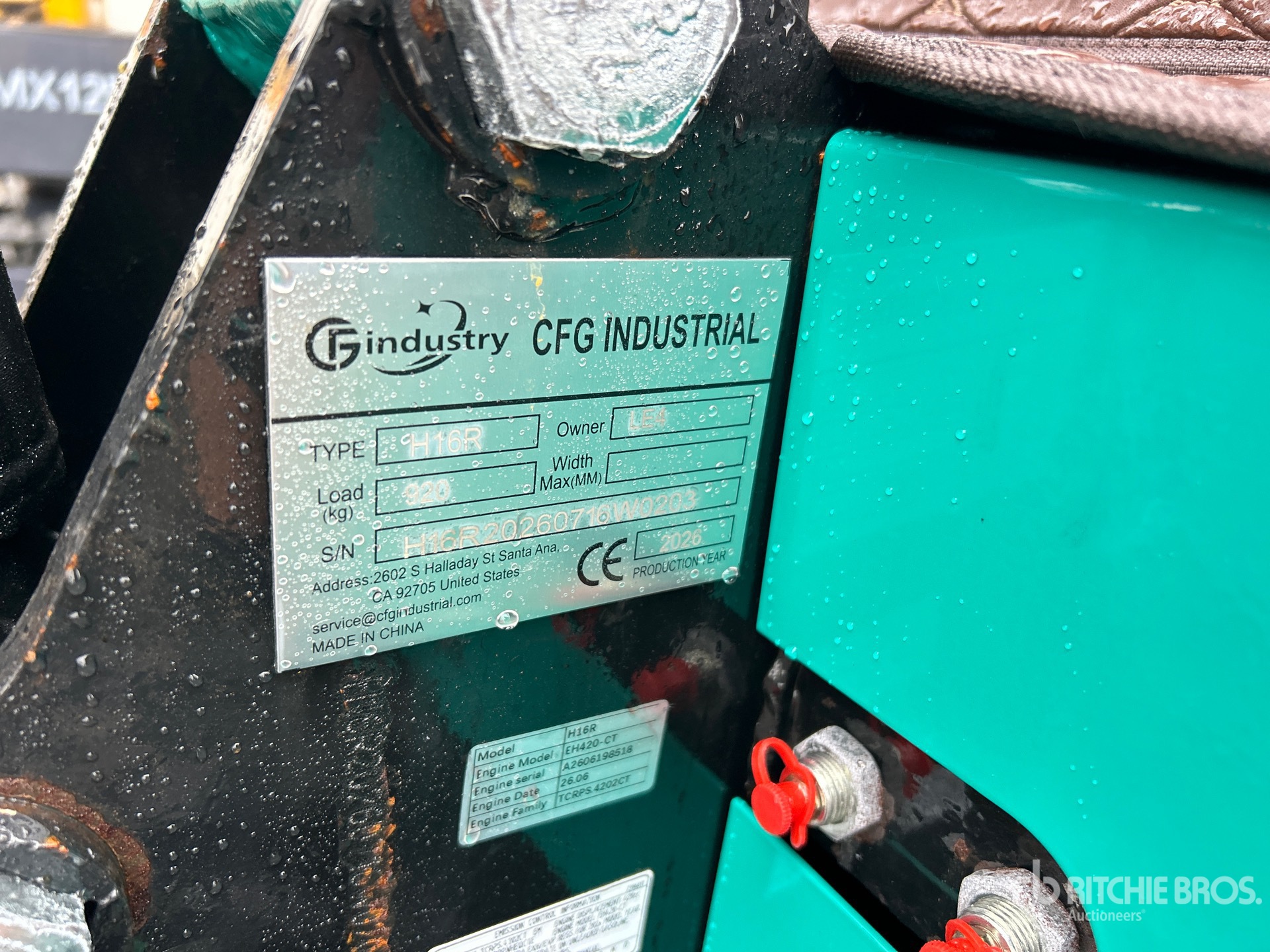 2026 CFG H16R