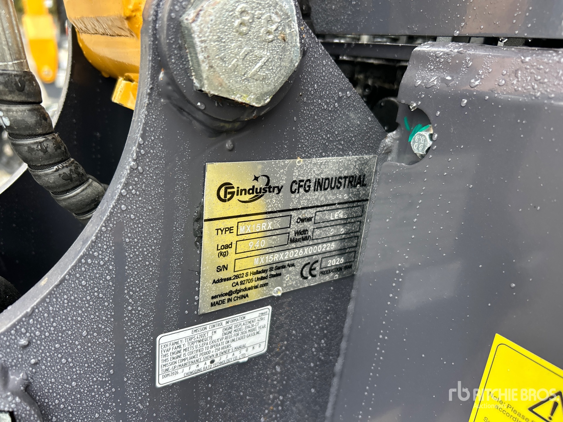 2026 CFG MX15RX