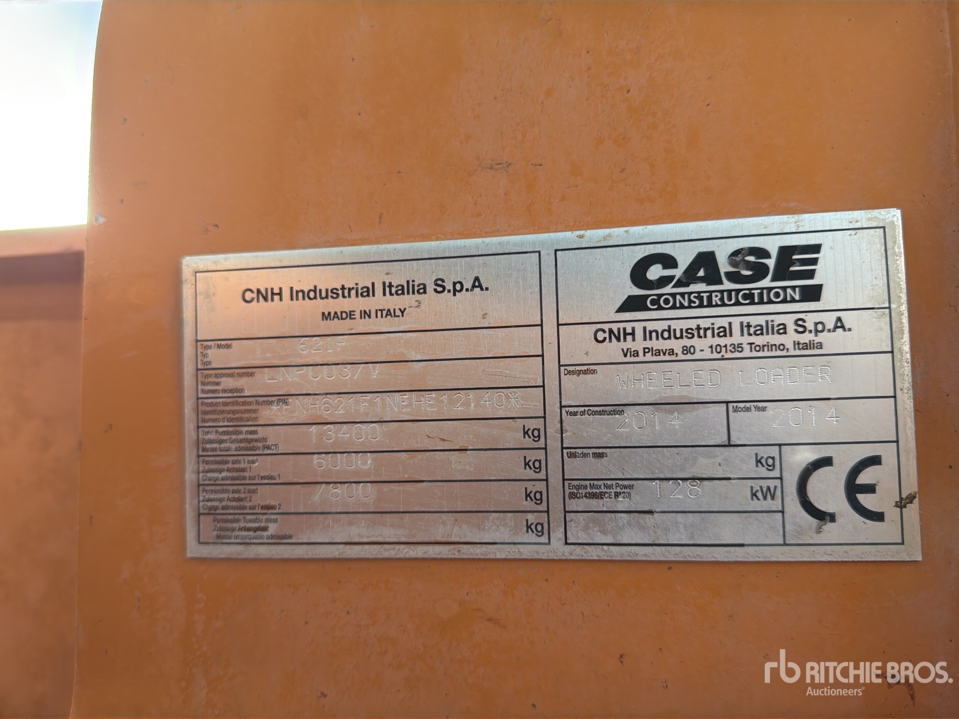 2014 Case 621F