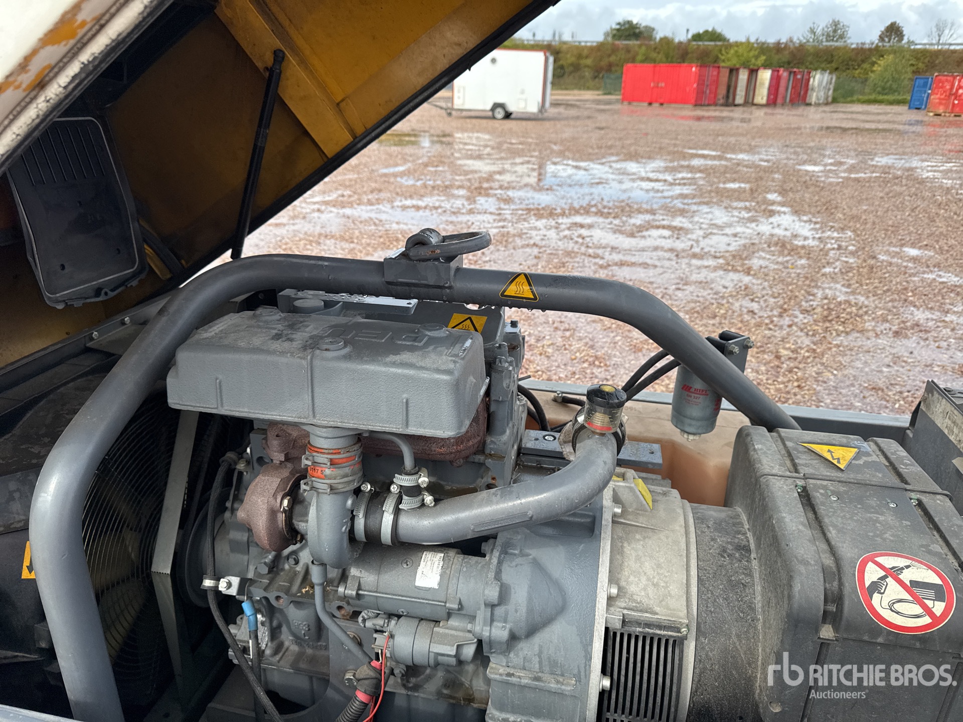 2013 Atlas Copco 30 KVA MOBILE GROUPE ELECTROGEN ...