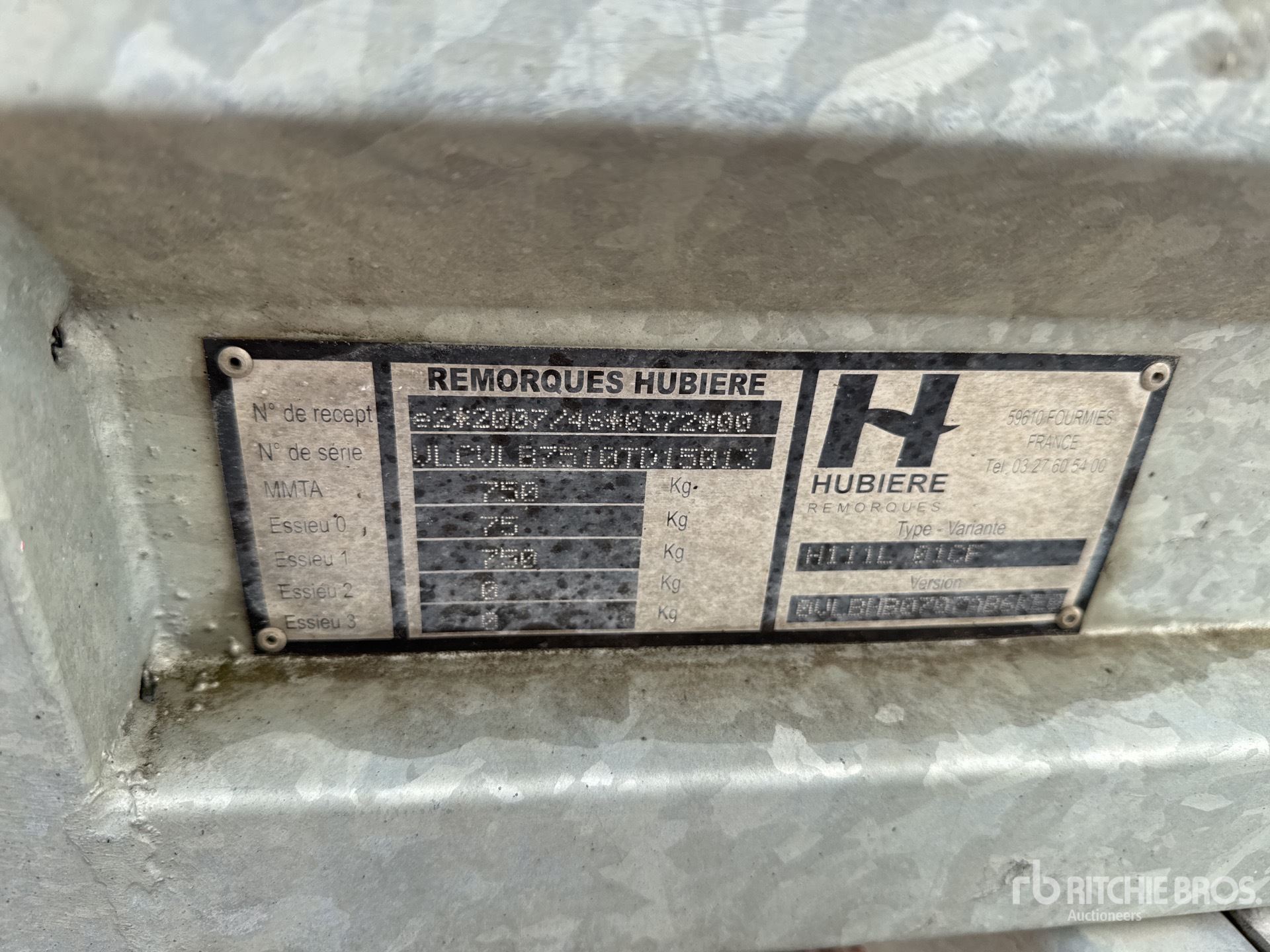2015 Hubiere H111L01CF