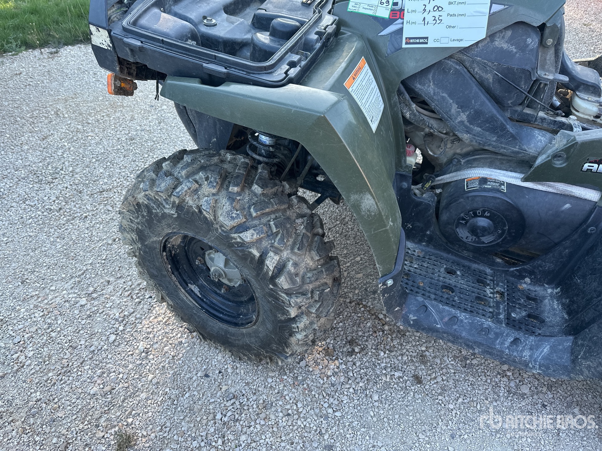 2010 Polaris SPORTMAN 800