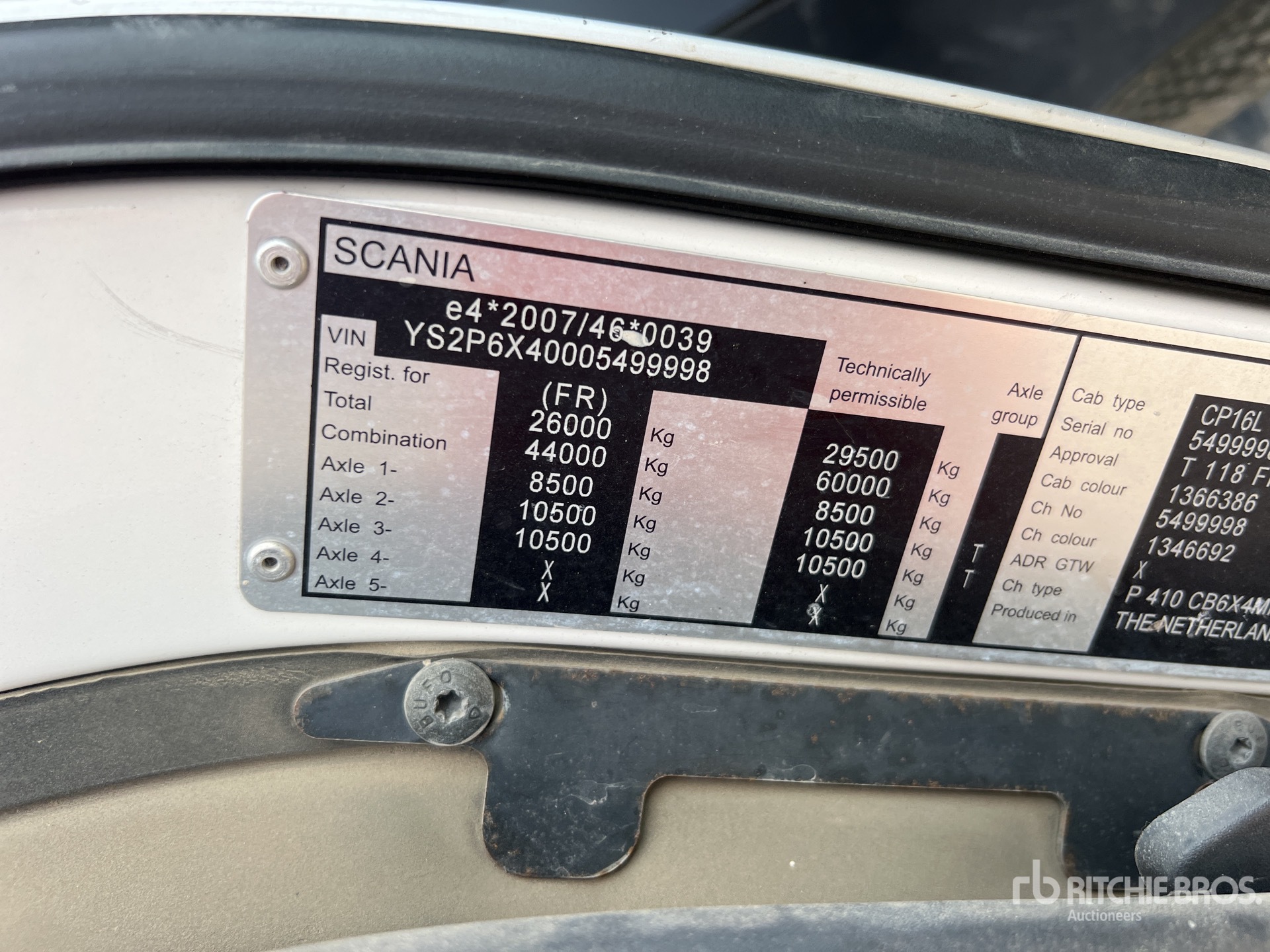 2018 Scania P410
