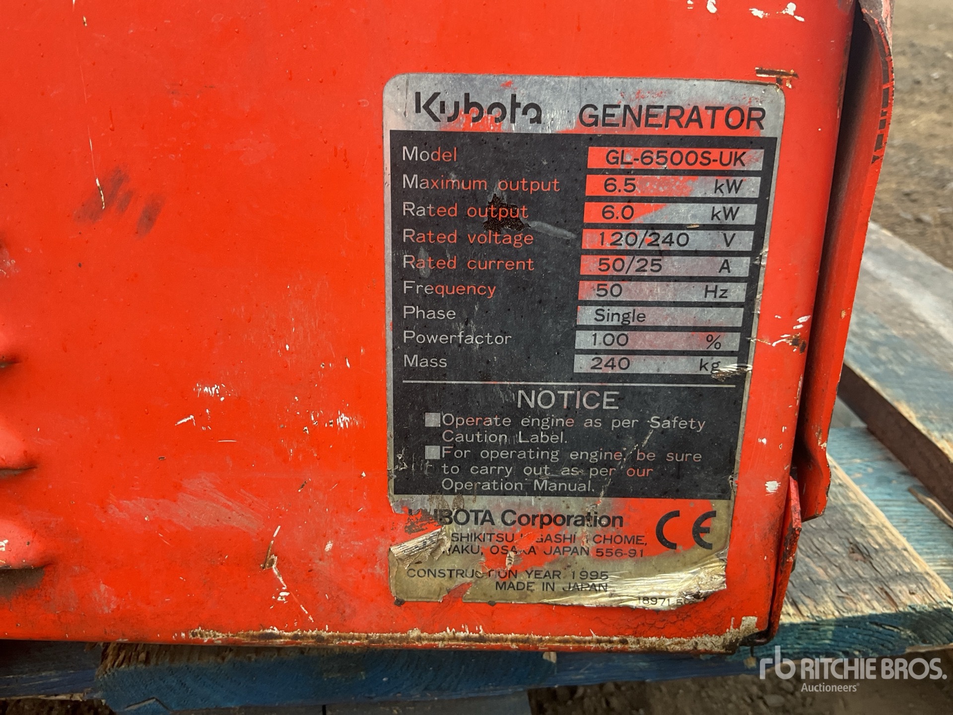 1995 Kubota GL-6500S-UK