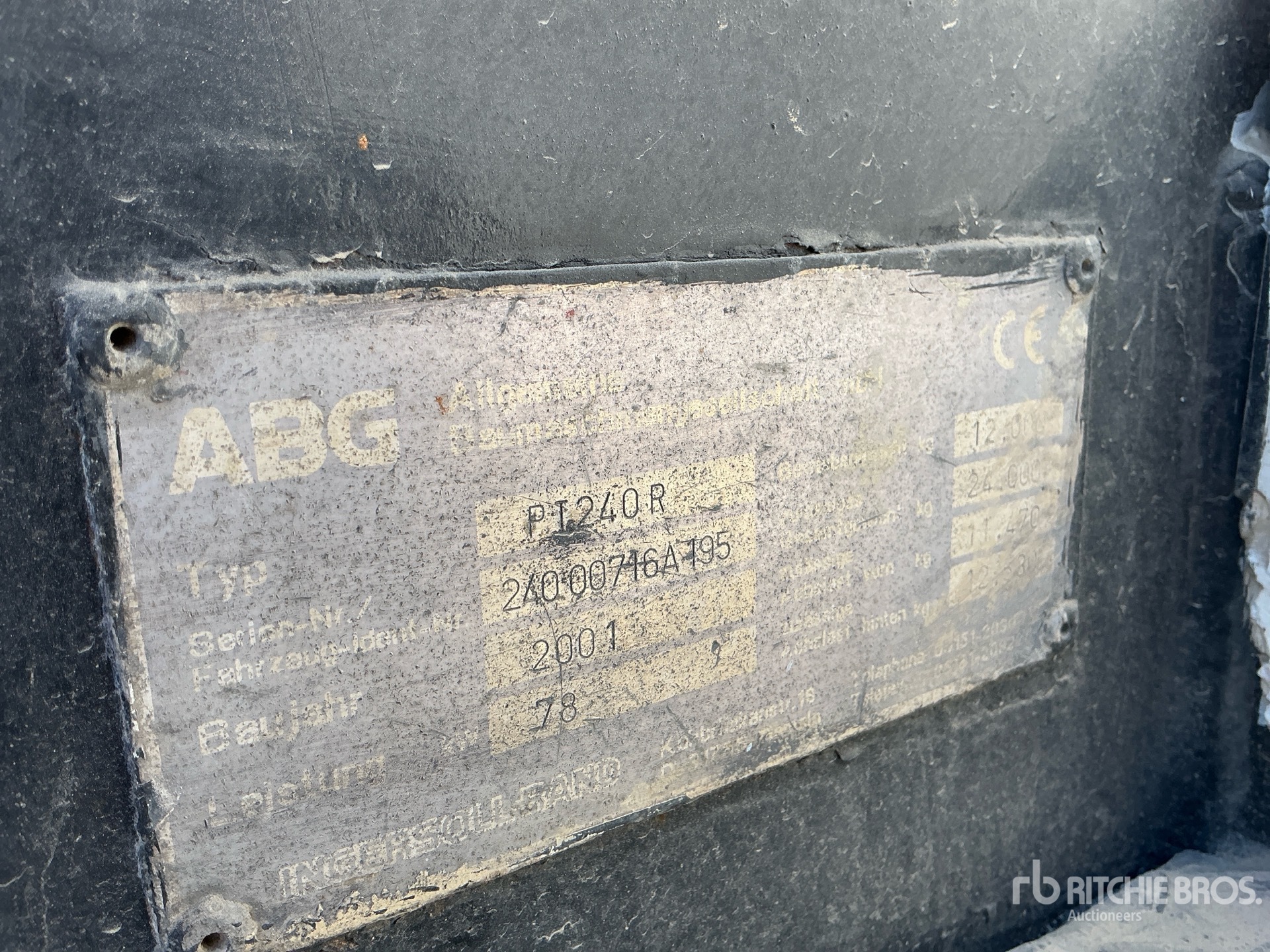 2001 Ingersoll Rand PT-240R