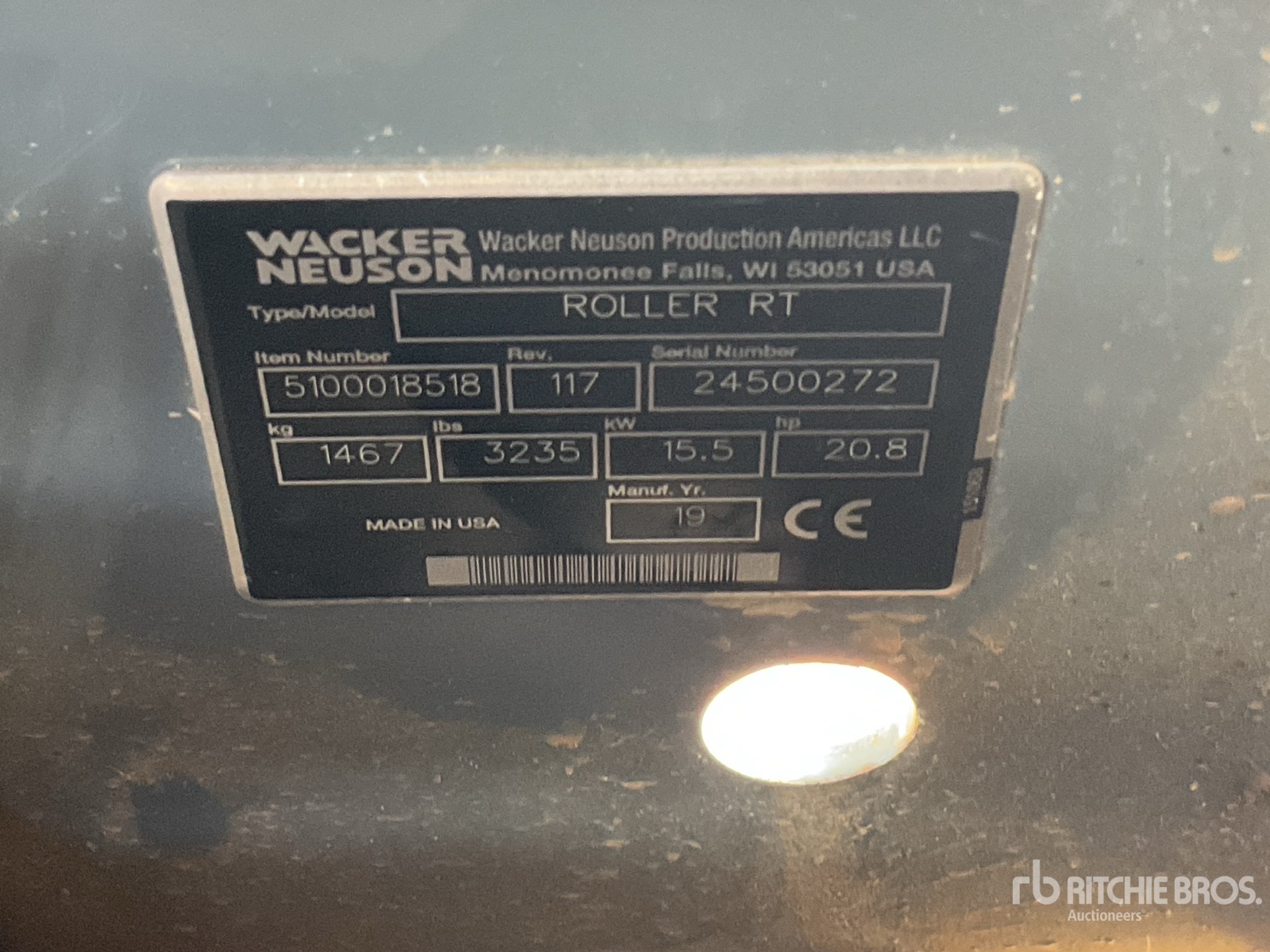 2019 Wacker Neuson RT