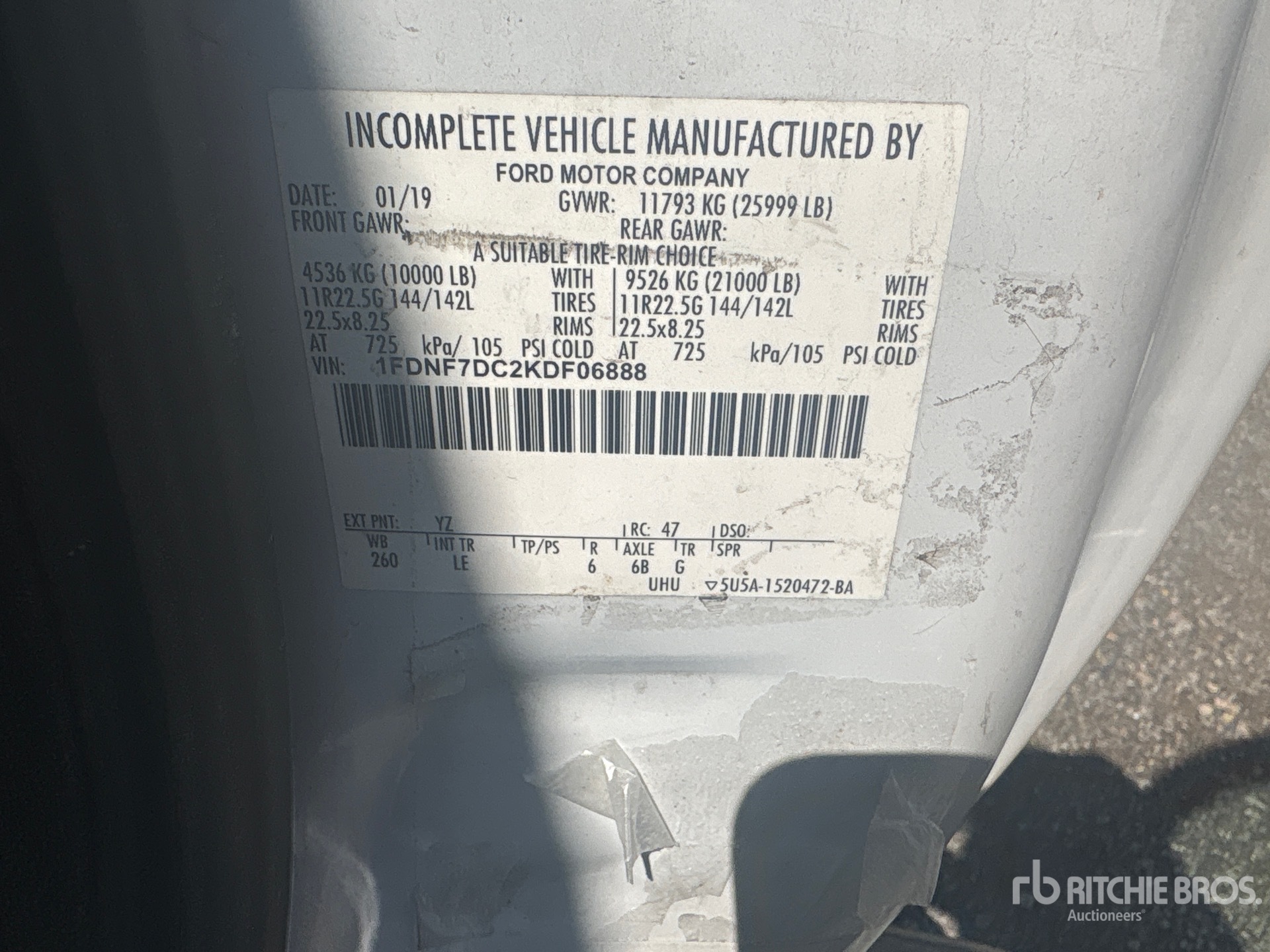 2019 Ford F-750