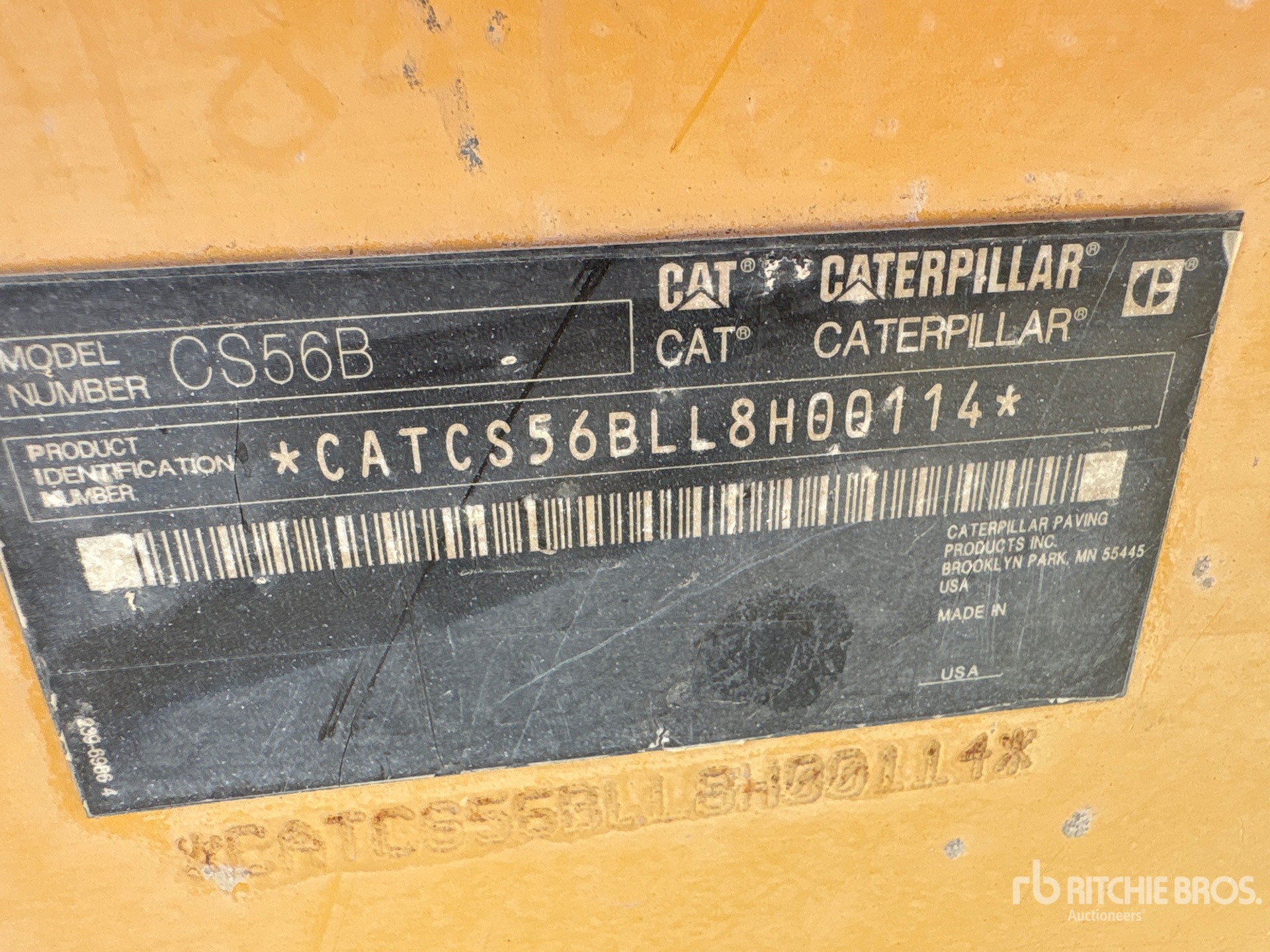 2012 Caterpillar CS56B